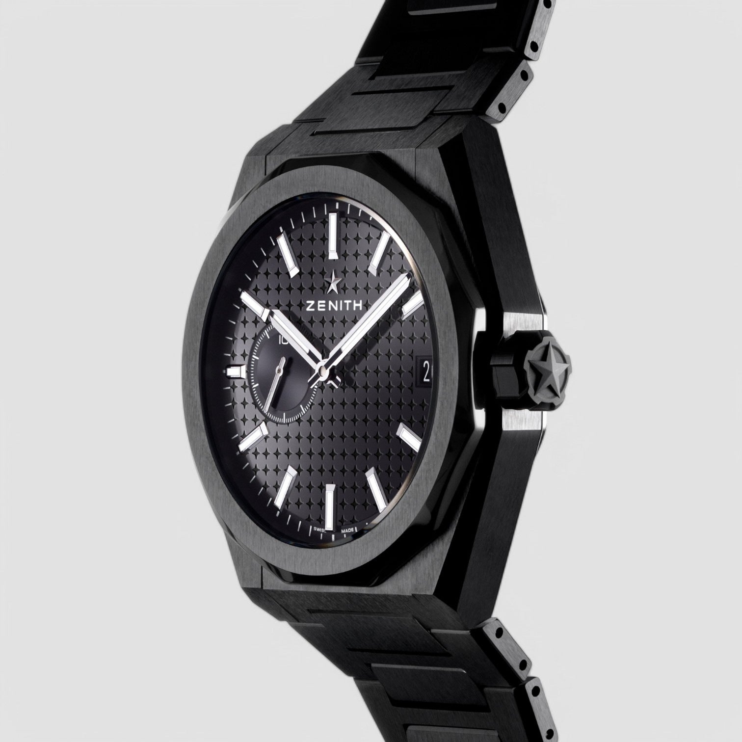 Defy Skyline Ceramic Black Automatic Watch