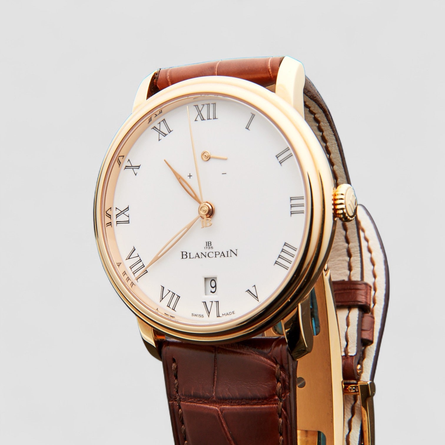 Villeret 8 Days Manual Wind 18k Rose Gold