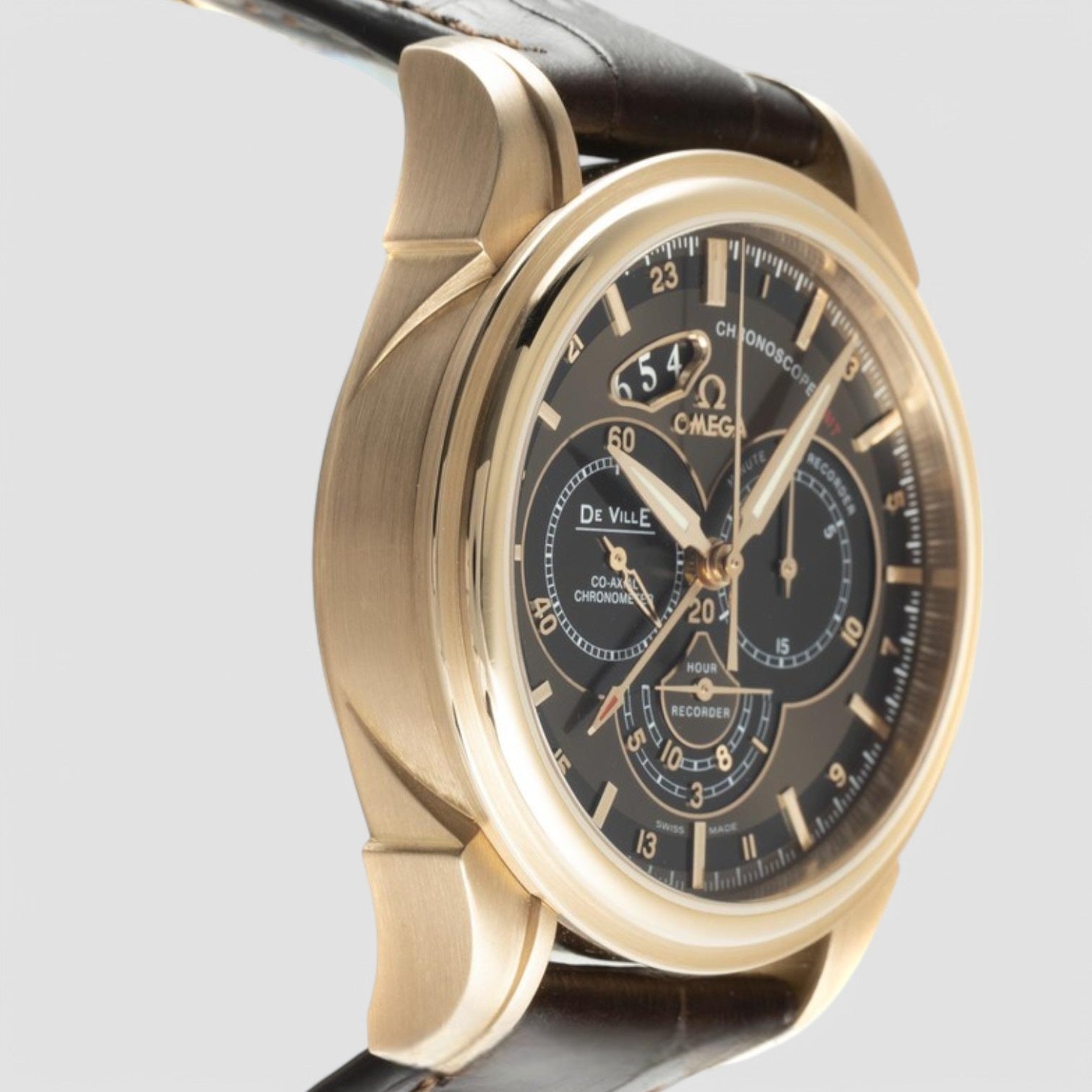 De Ville Chronograph 18 CT Red Gold Automatic Men's Watch