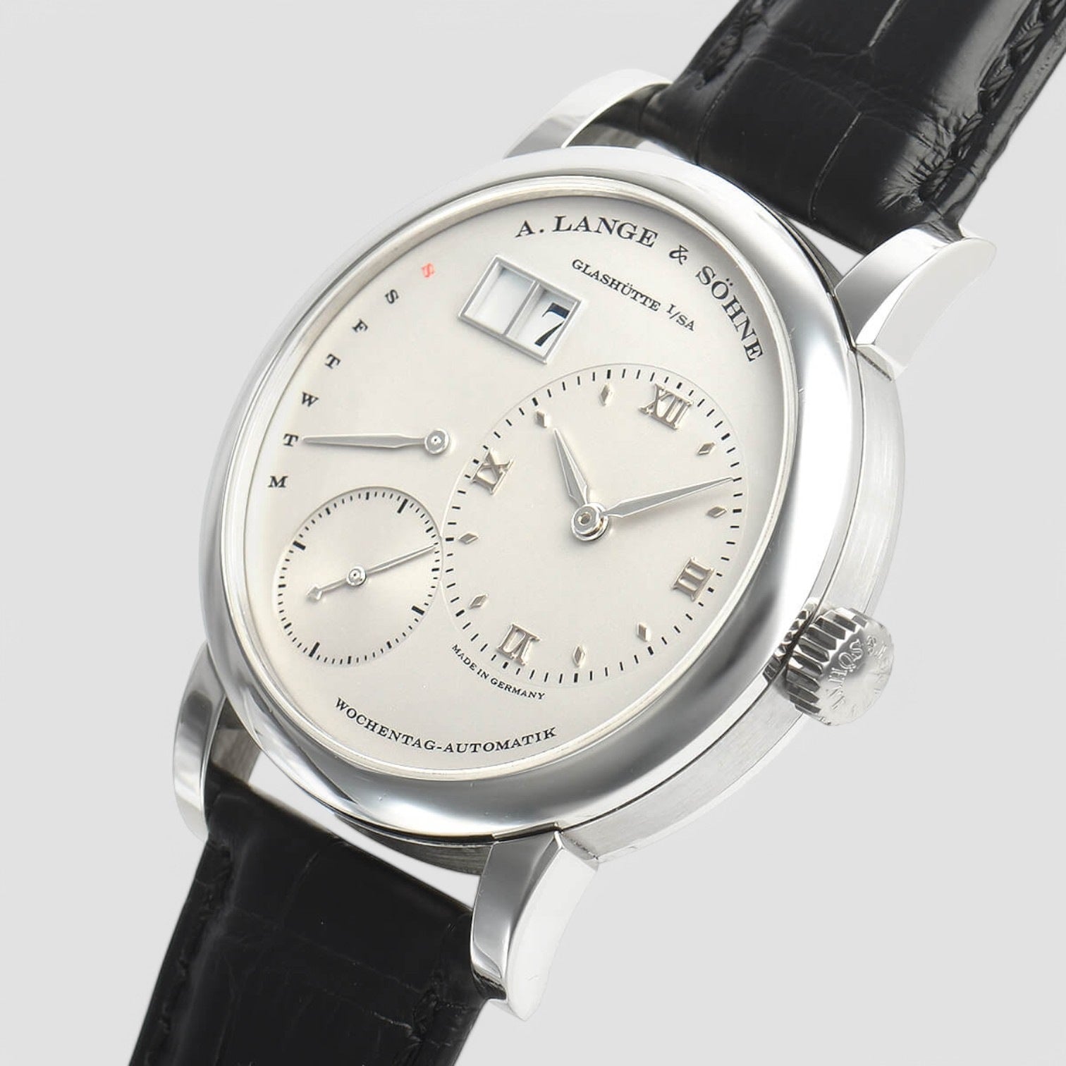 Lange 1 Daymatic Platinum