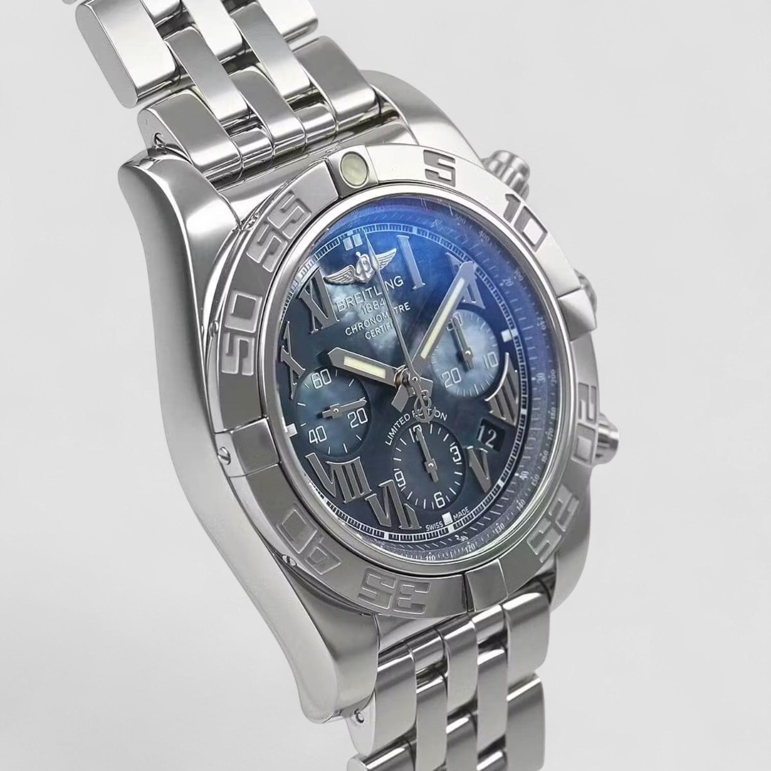 Chronomat 01 Mother of Pearl Steel Limited Edition