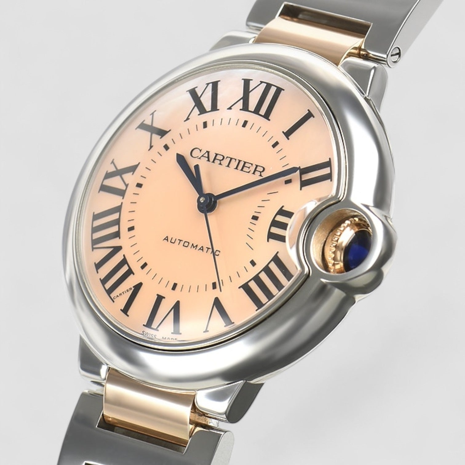 36 Mm Midsize Pink Gold Bleu Ballon