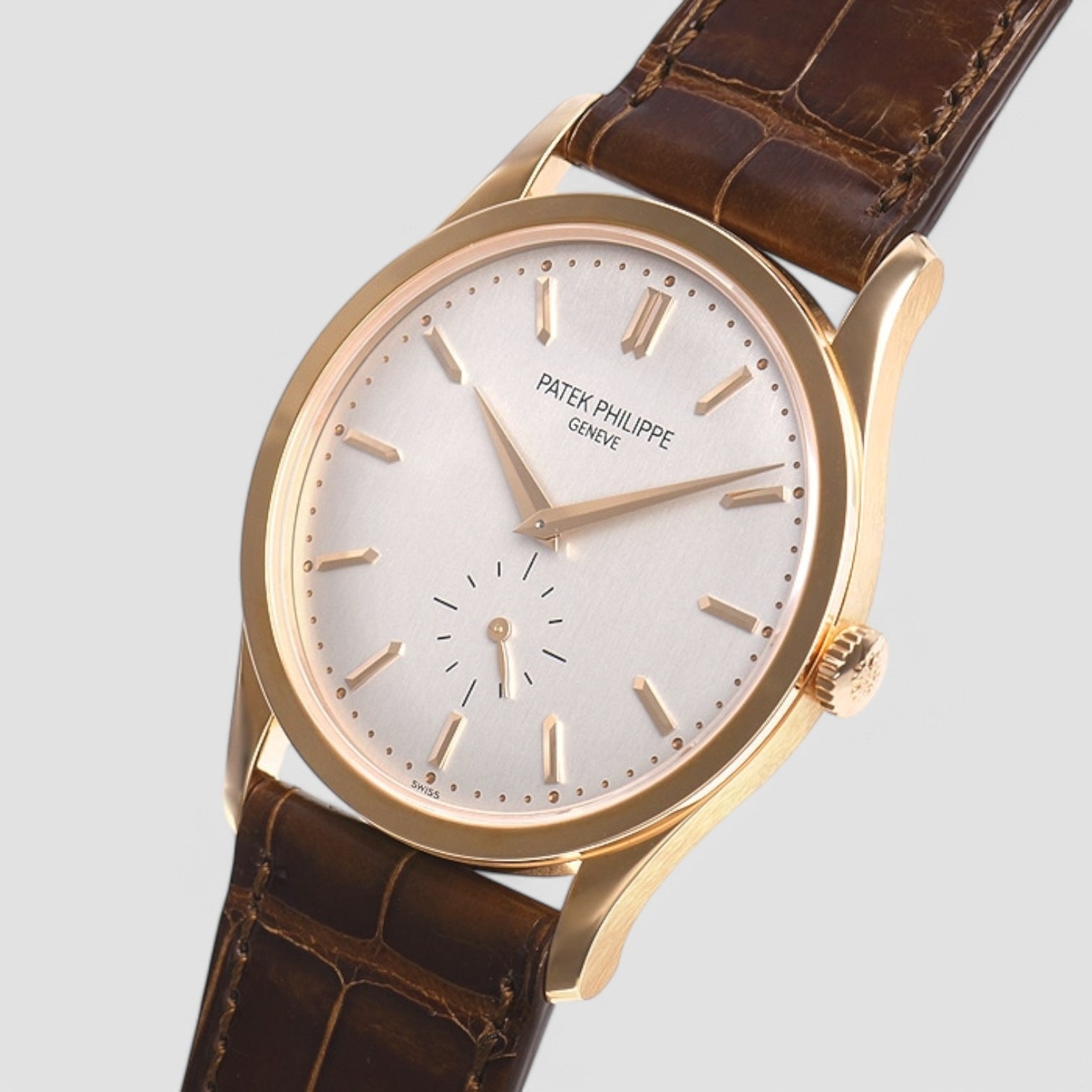 Calatrava 18K Rose Gold Manual Wind
