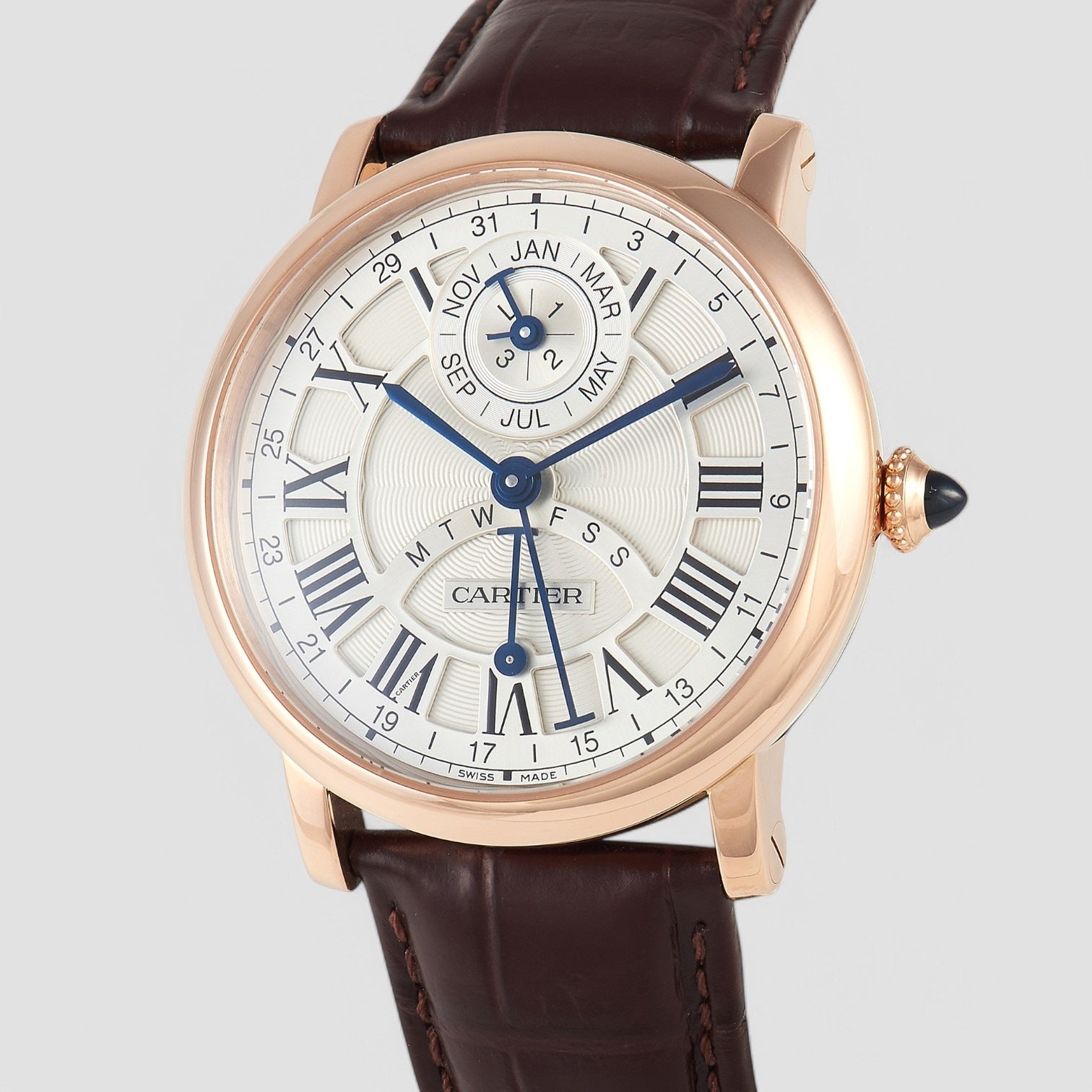 Rotonde De Cartier 40.5mm 18K Pink Gold