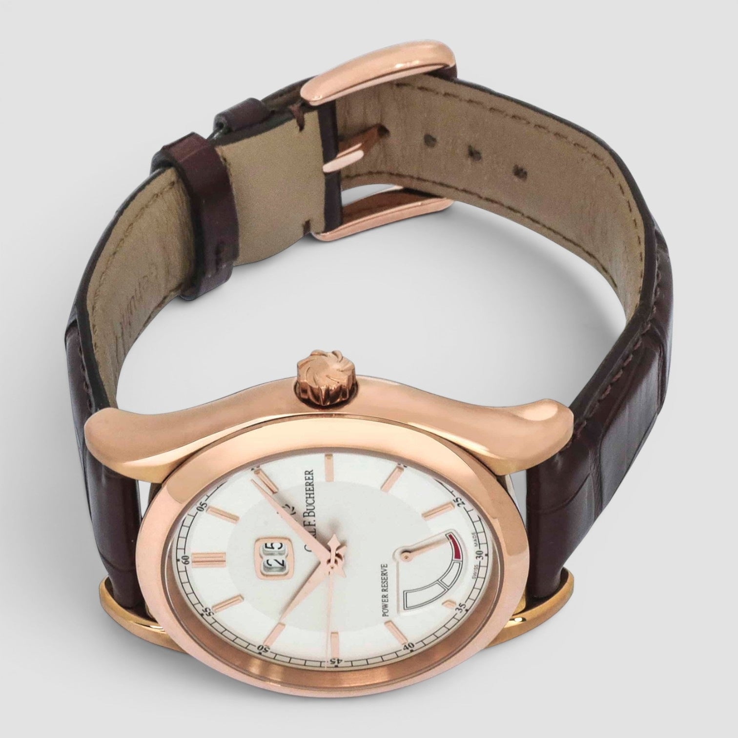 Manero Big Date PowerReserve Automatic 40mm Rose Gold