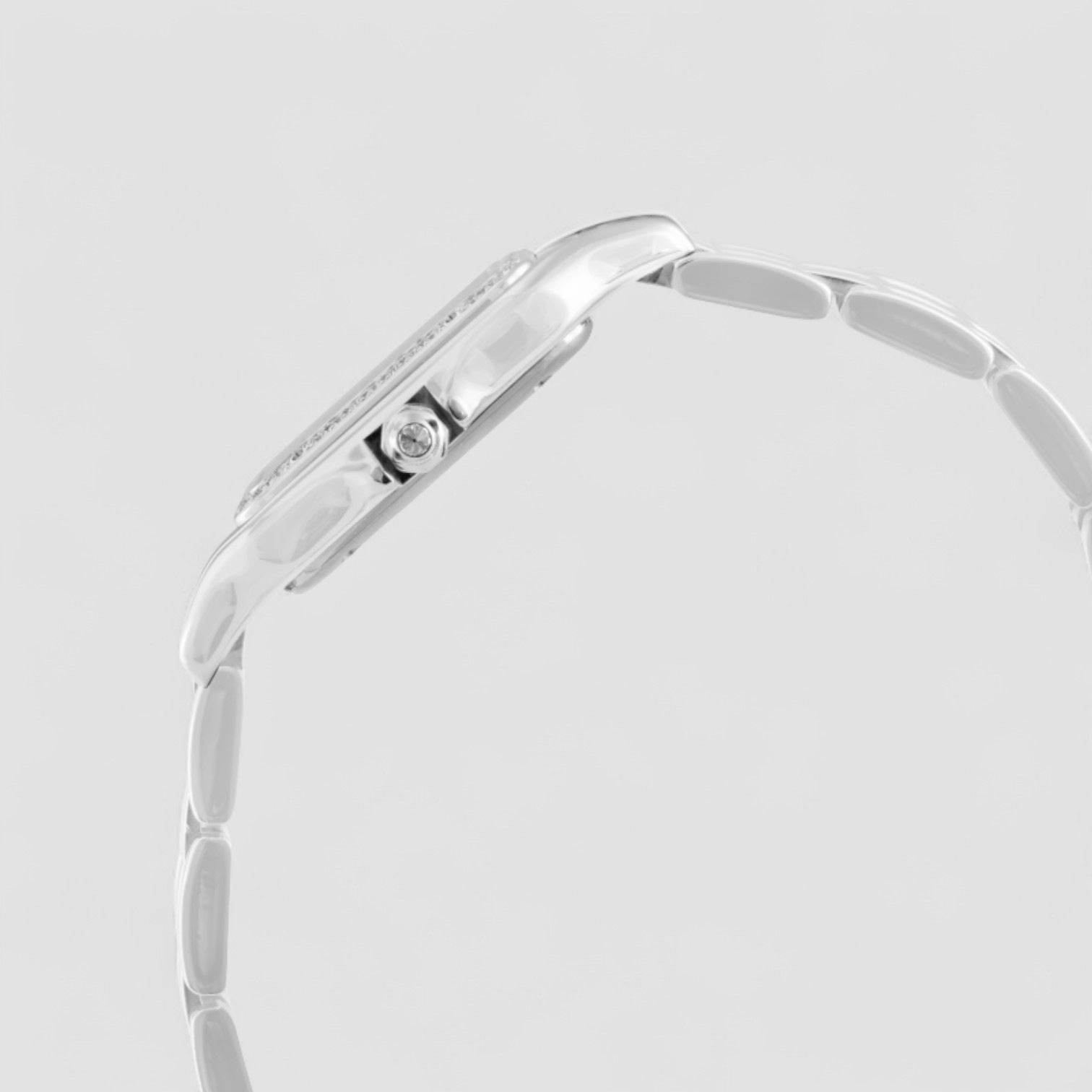 Panthere de Cartier Silver Dial 18kt White Gold Ladies Watch
