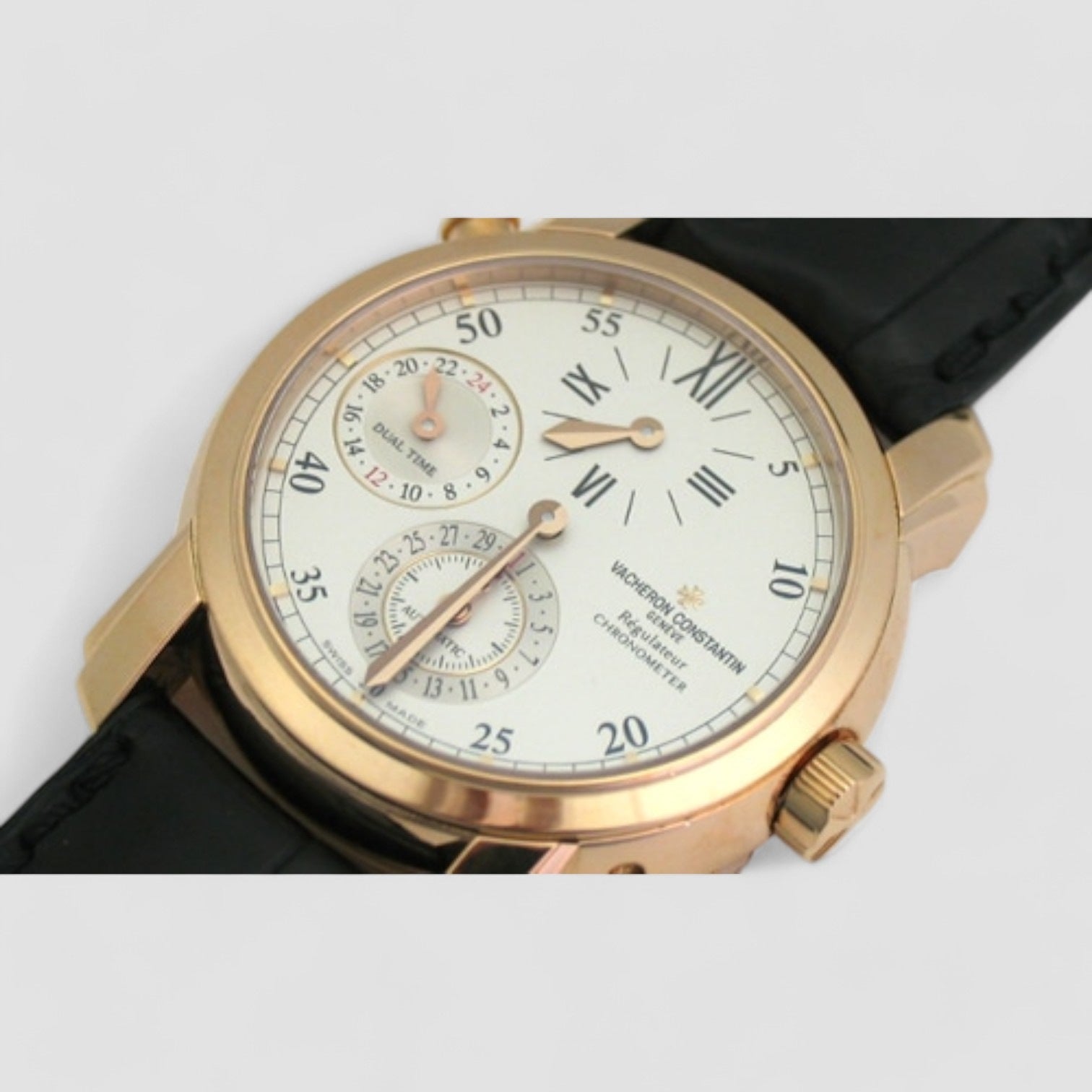 Malte Dual Time Regulator Mens Watch
