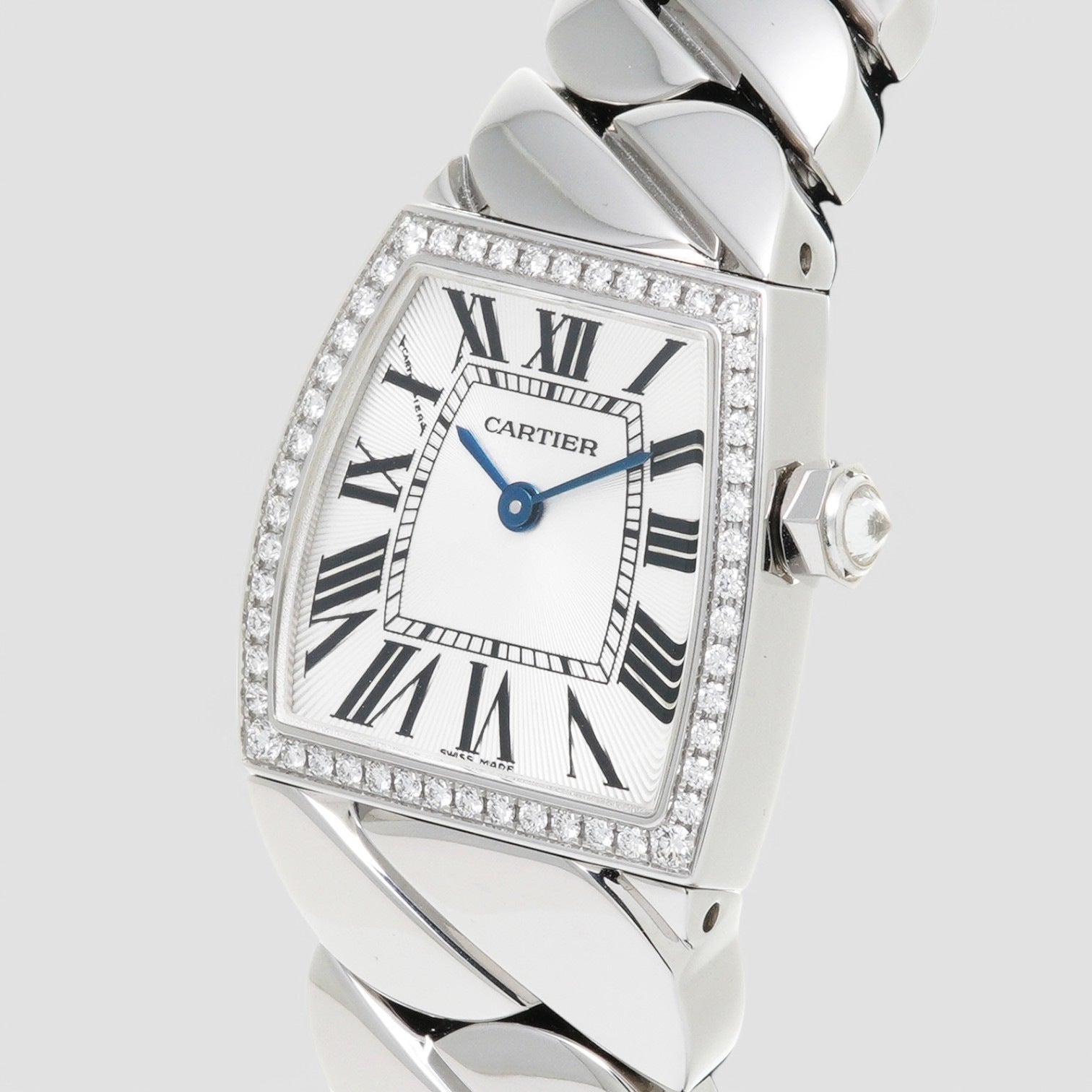 La Dona Diamond 18kt White Gold Ladies Watch