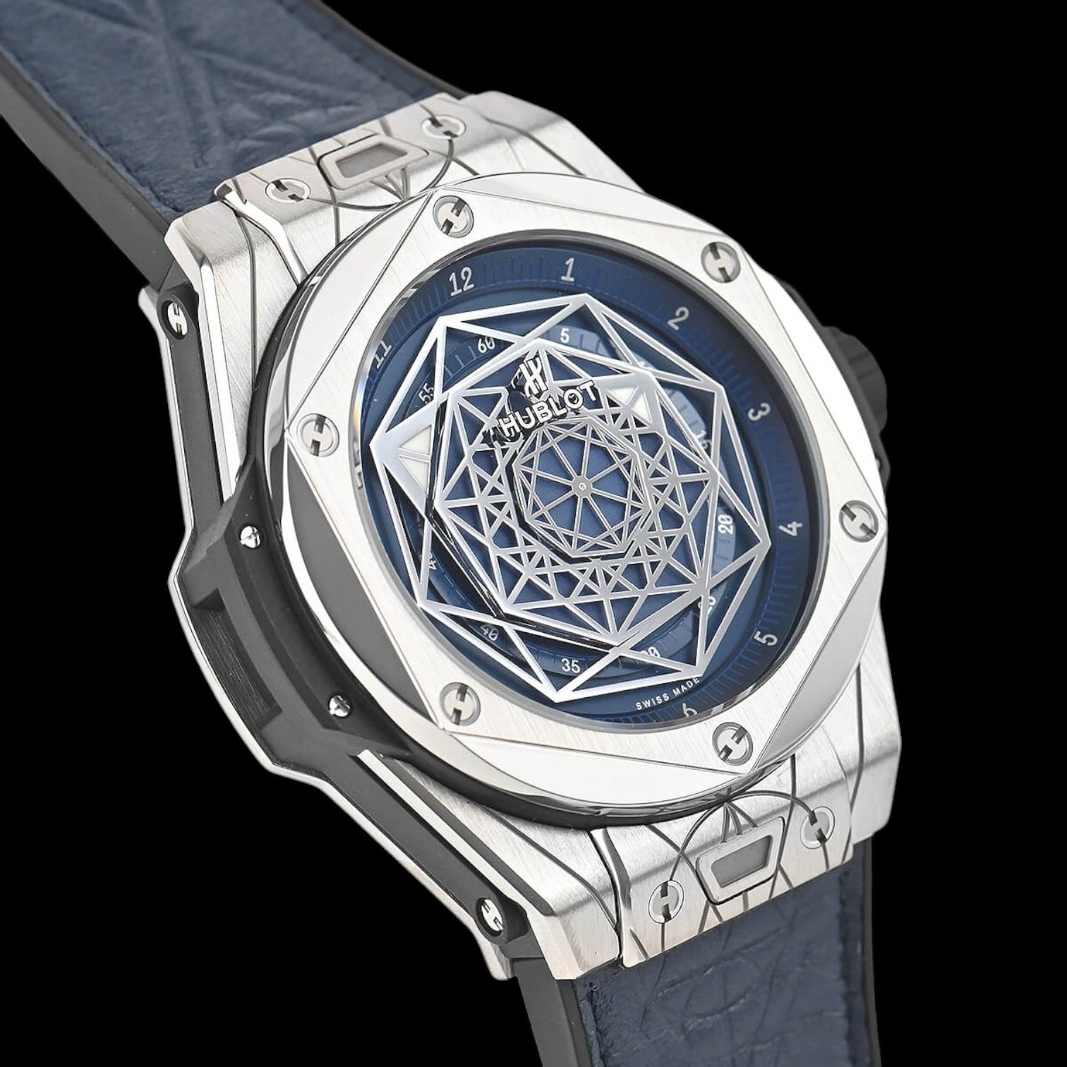 Big Bang Sang Bleu Automatic Blue Dial Men's Limited Edition Watch