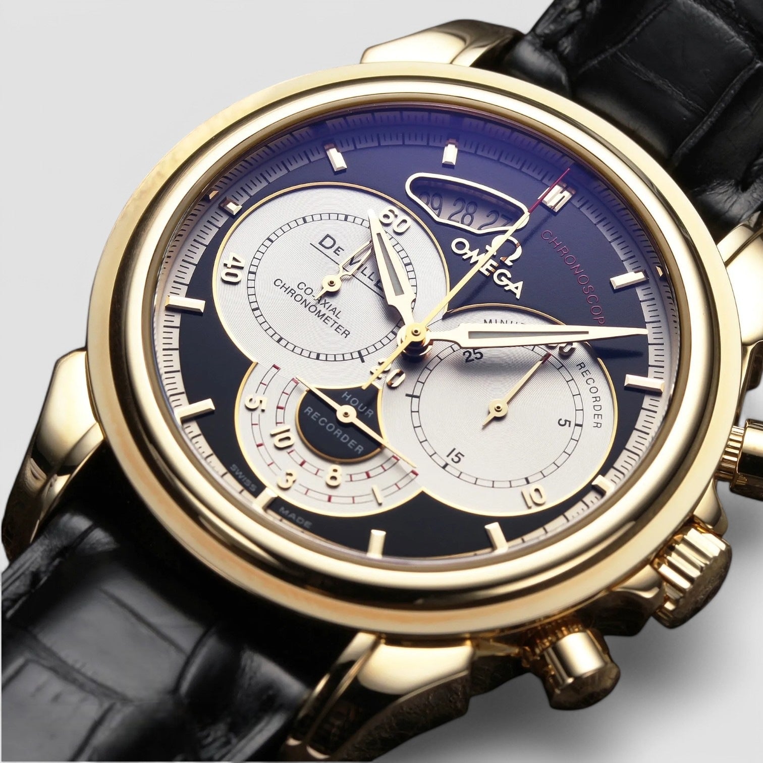 De Ville Co-Axial Chronoscope Rose Gold