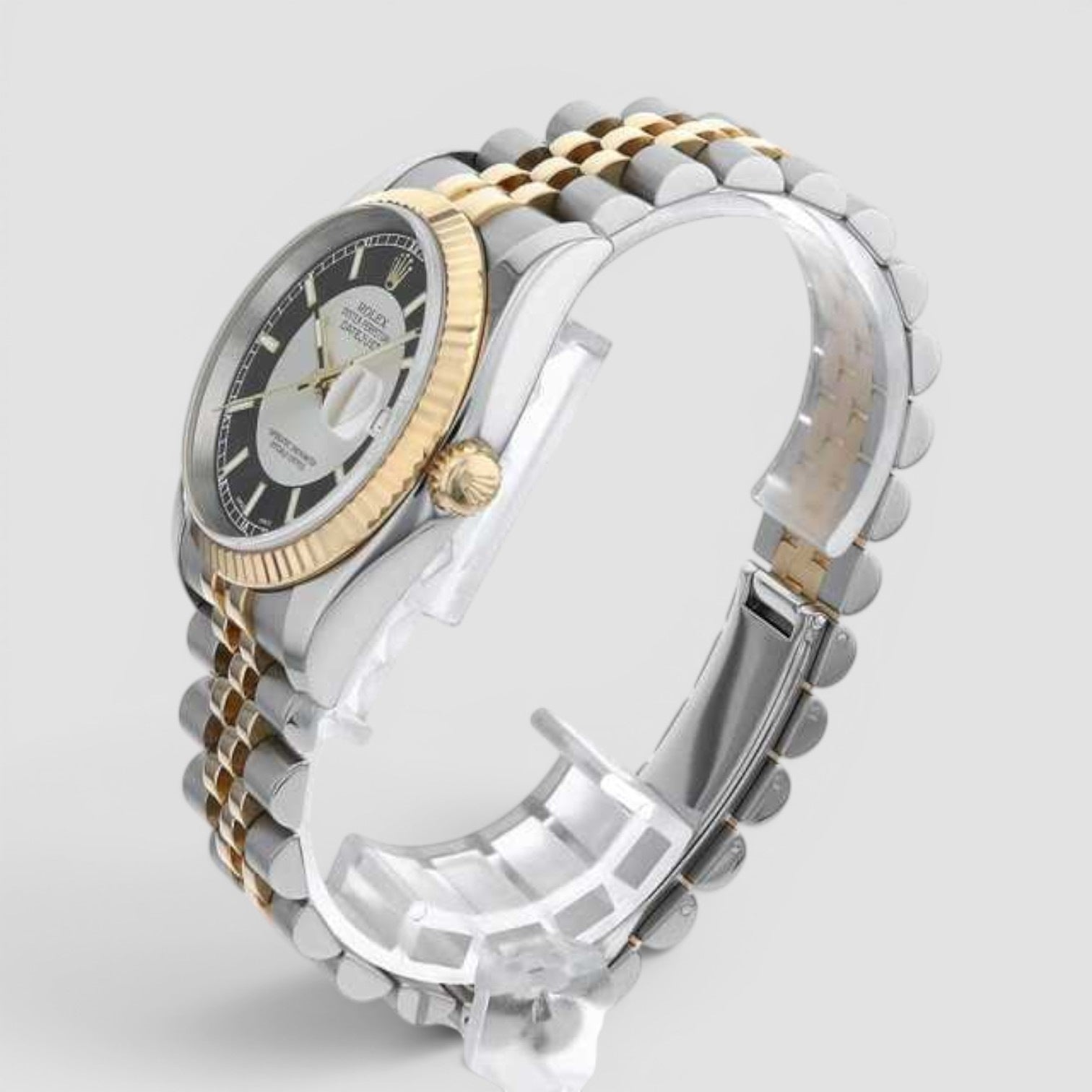 Datejust 36 Black Tuxedo Dial Jubilee