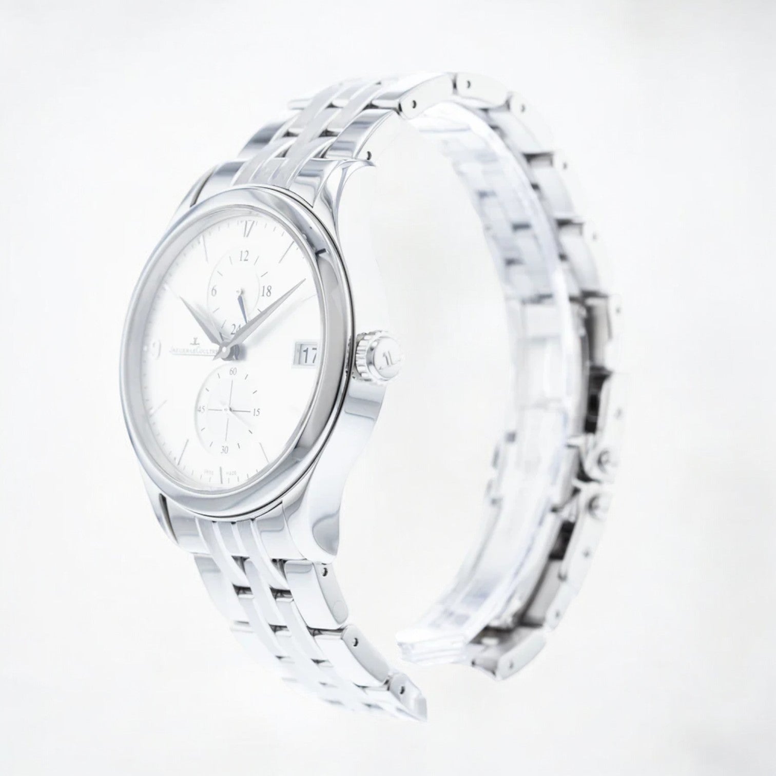 Master Compressor Dualmatic Steel on Bracelet with Silver Dial