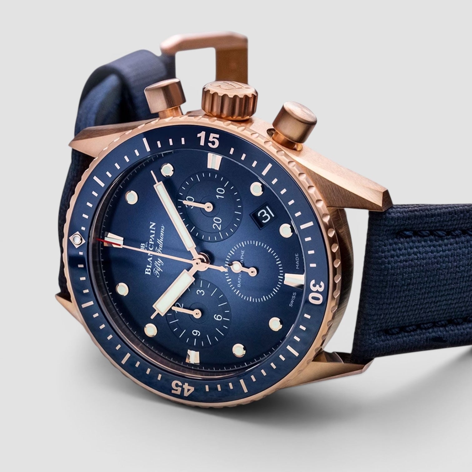 Fifty Fathoms Bathyscaphe Chronographe Flyback 43