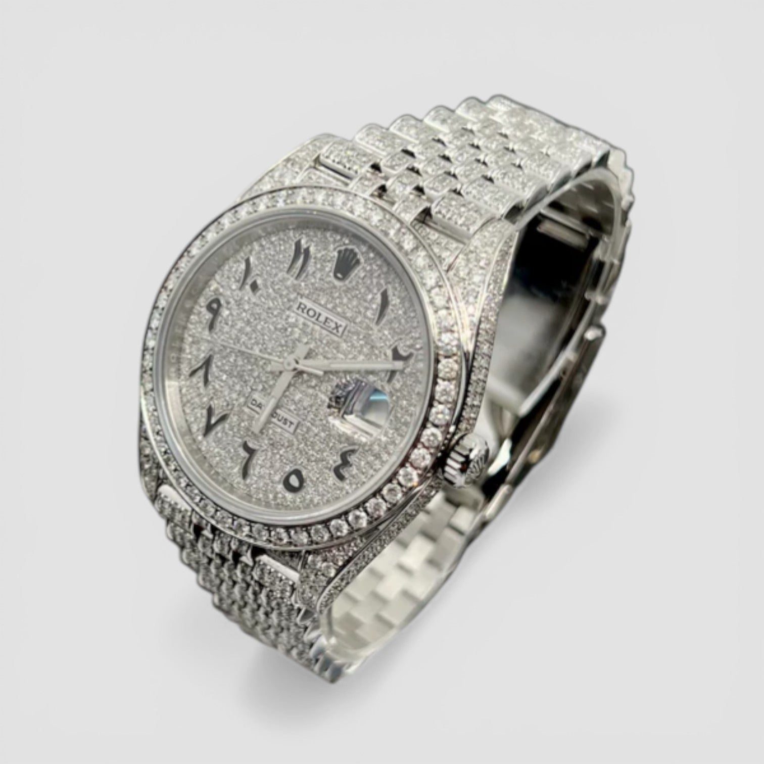 DATEJUST 41MM - ARABIC FULL ICED JUBILEE