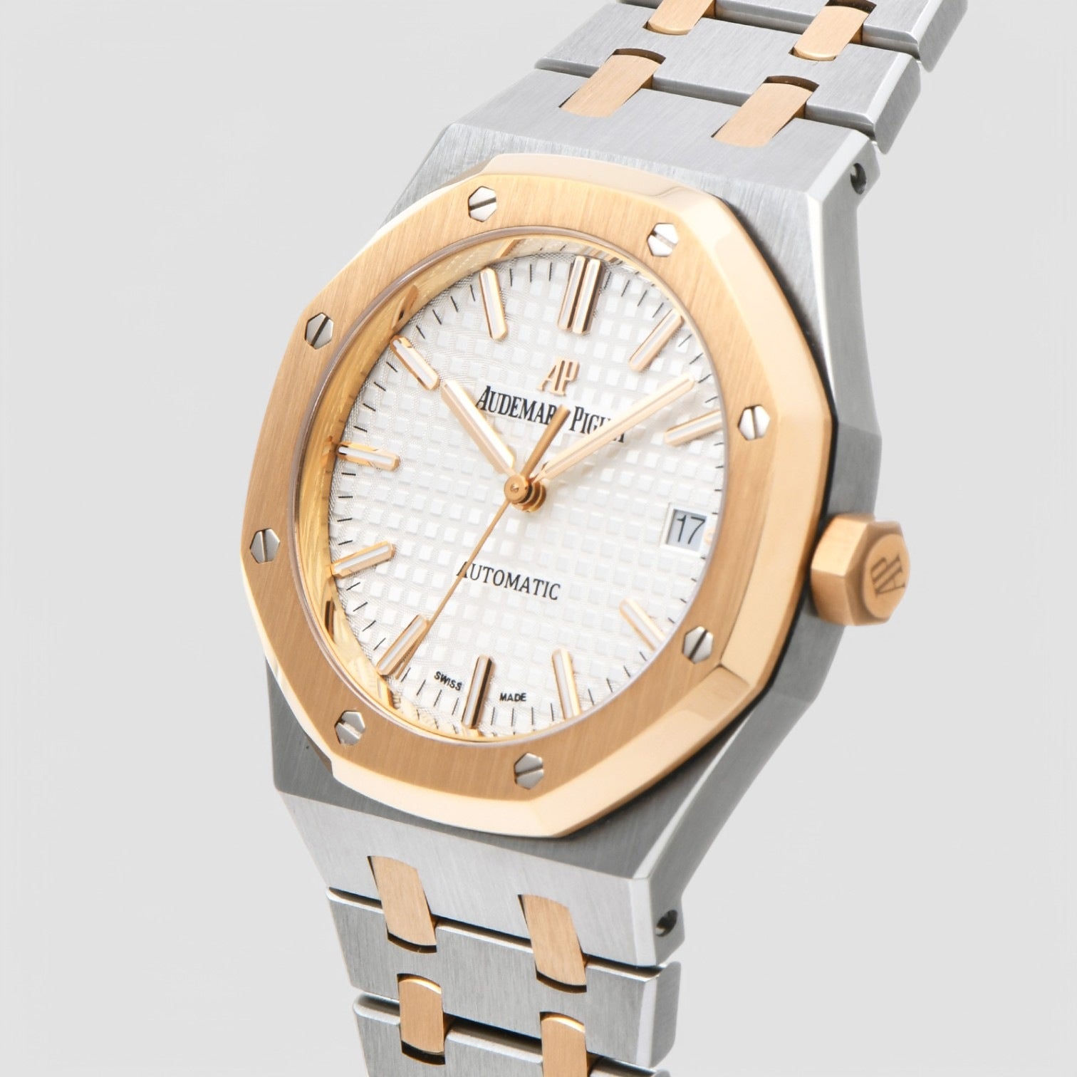 Royal Oak White Dial 18k / SS 37MM