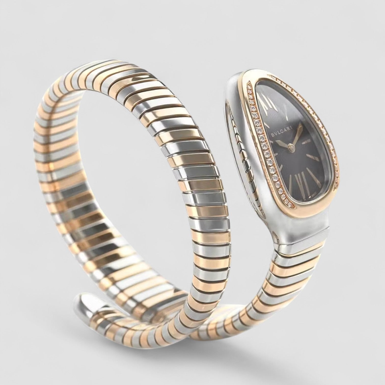 Serpenti 18kt Rose Gold Ladies Watch