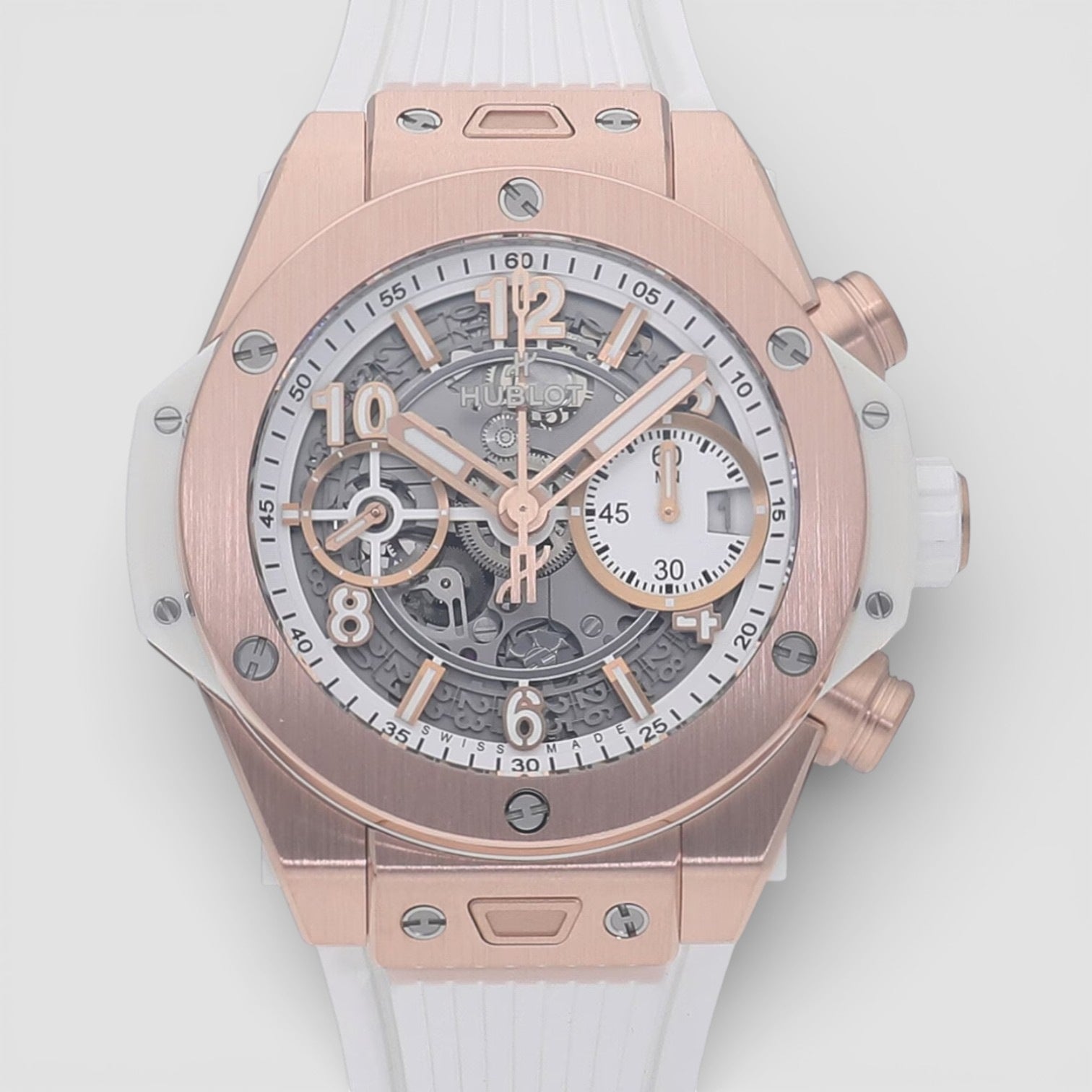 Bang Unico King Gold White Big 42mm