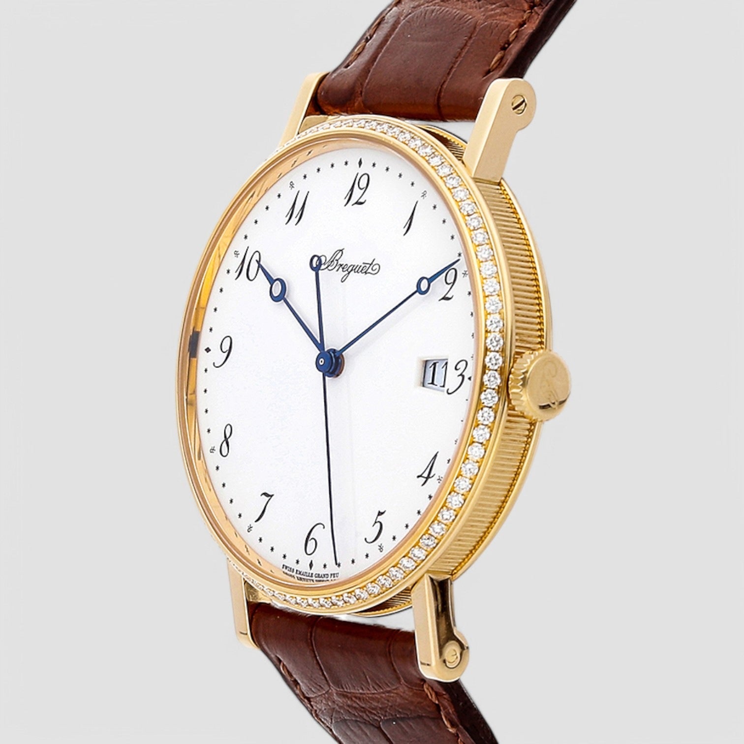 Classique Date 18k Yellow Gold Women's Watch