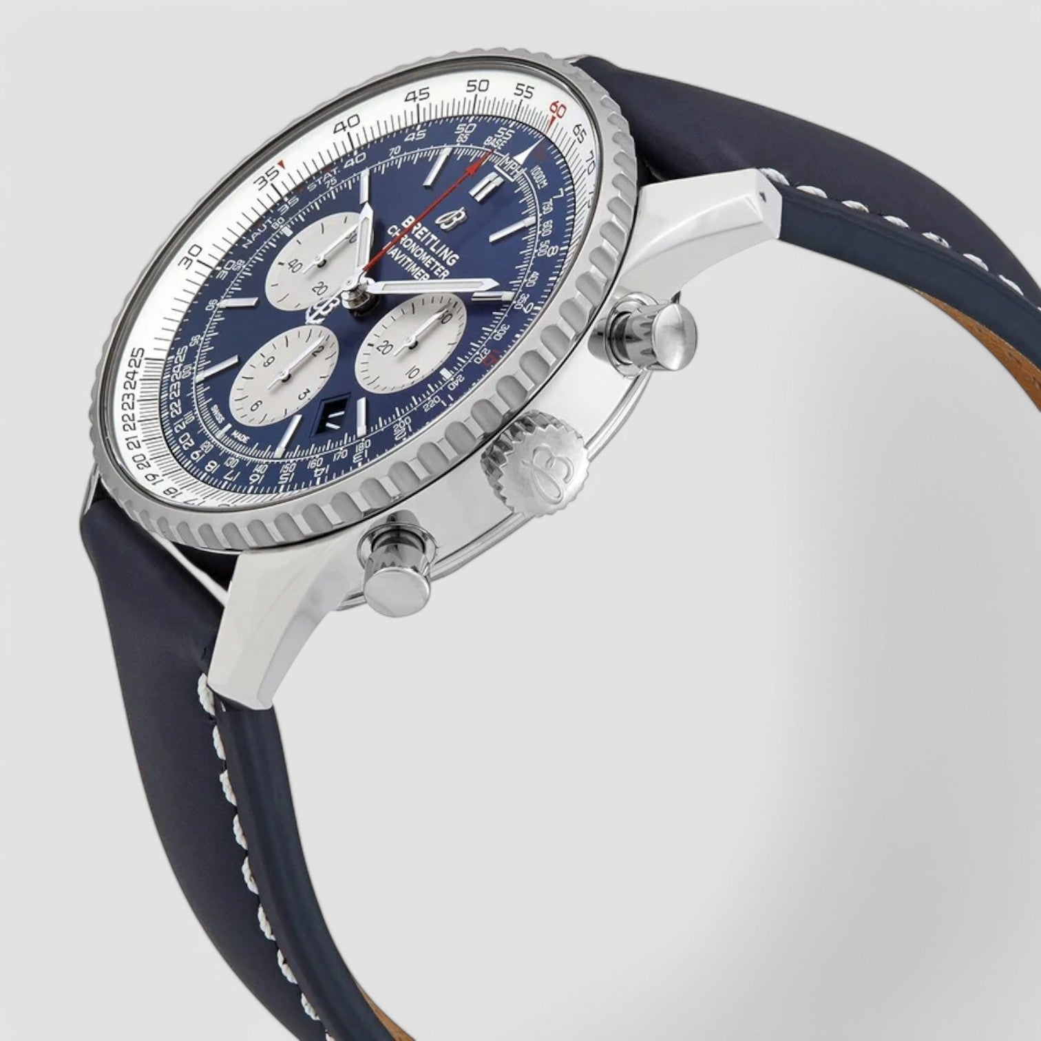 Navitimer 1 Chronograph GMT 46 Automatic Blue Dial Watch