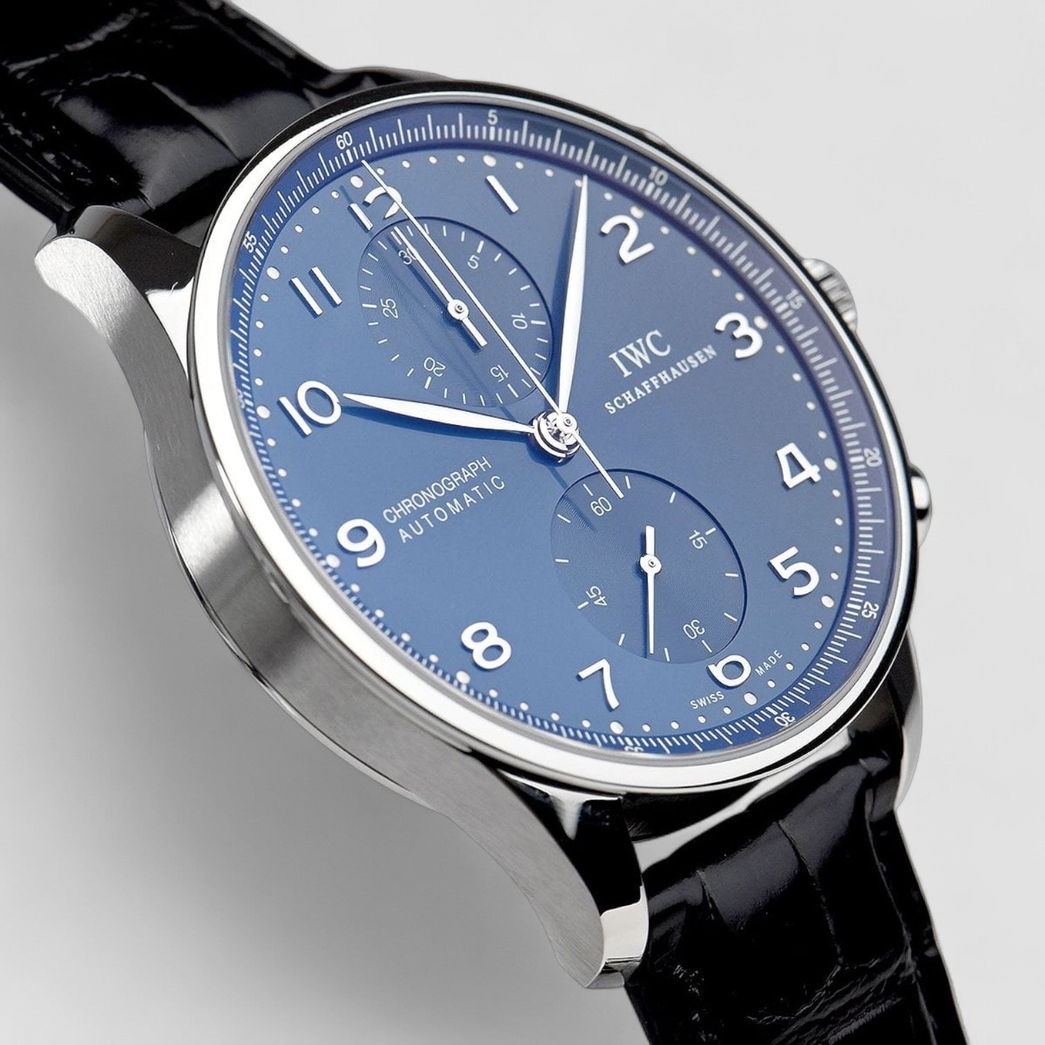 Portuguese Chronograph SS Blue Dial