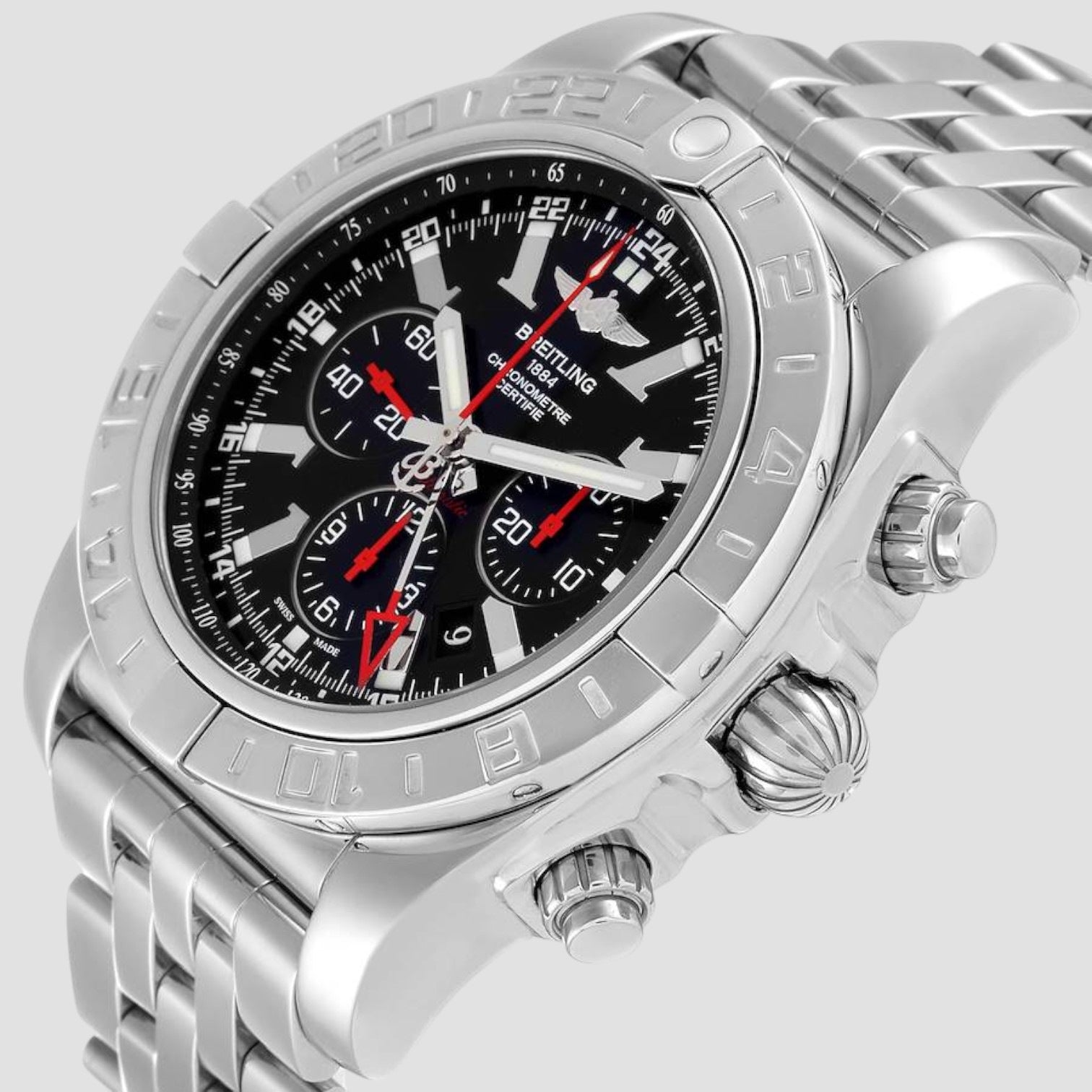 Chronomat GMT Black Dial Limited Edition Mens Watch