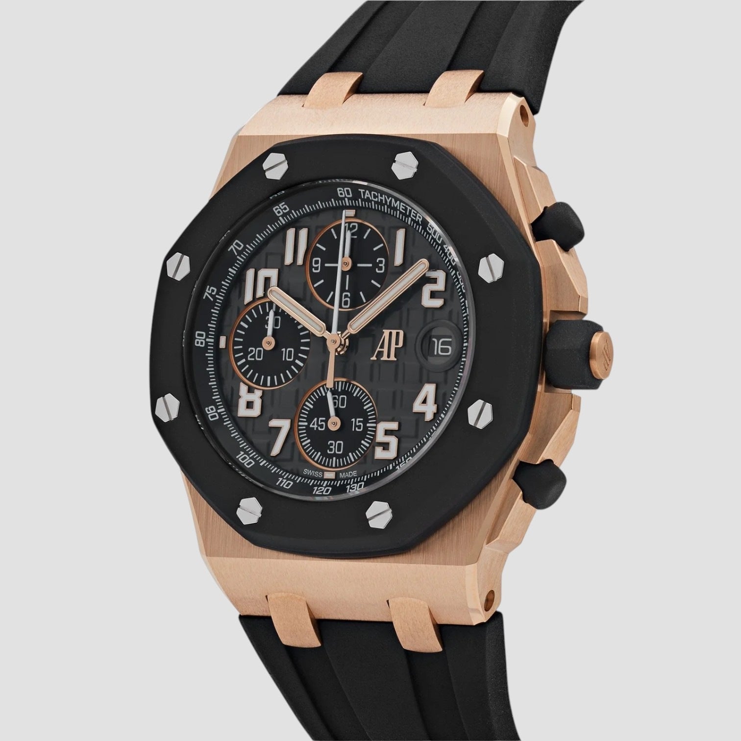 Royal Oak Offshore Chronograph Rose Gold Black Dial 42mm