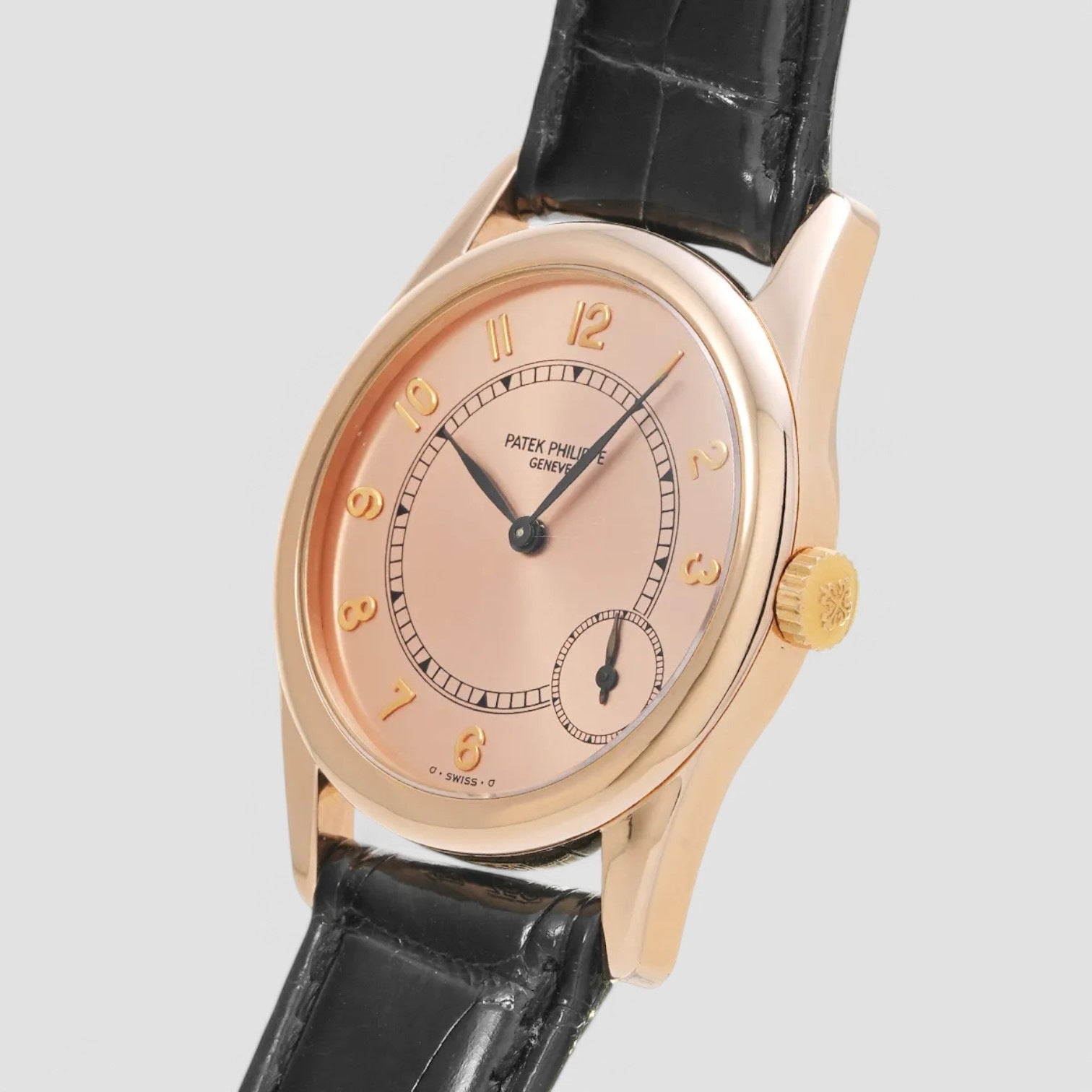 Calatrava Automatic 18K Rose Gold / Pink Dial