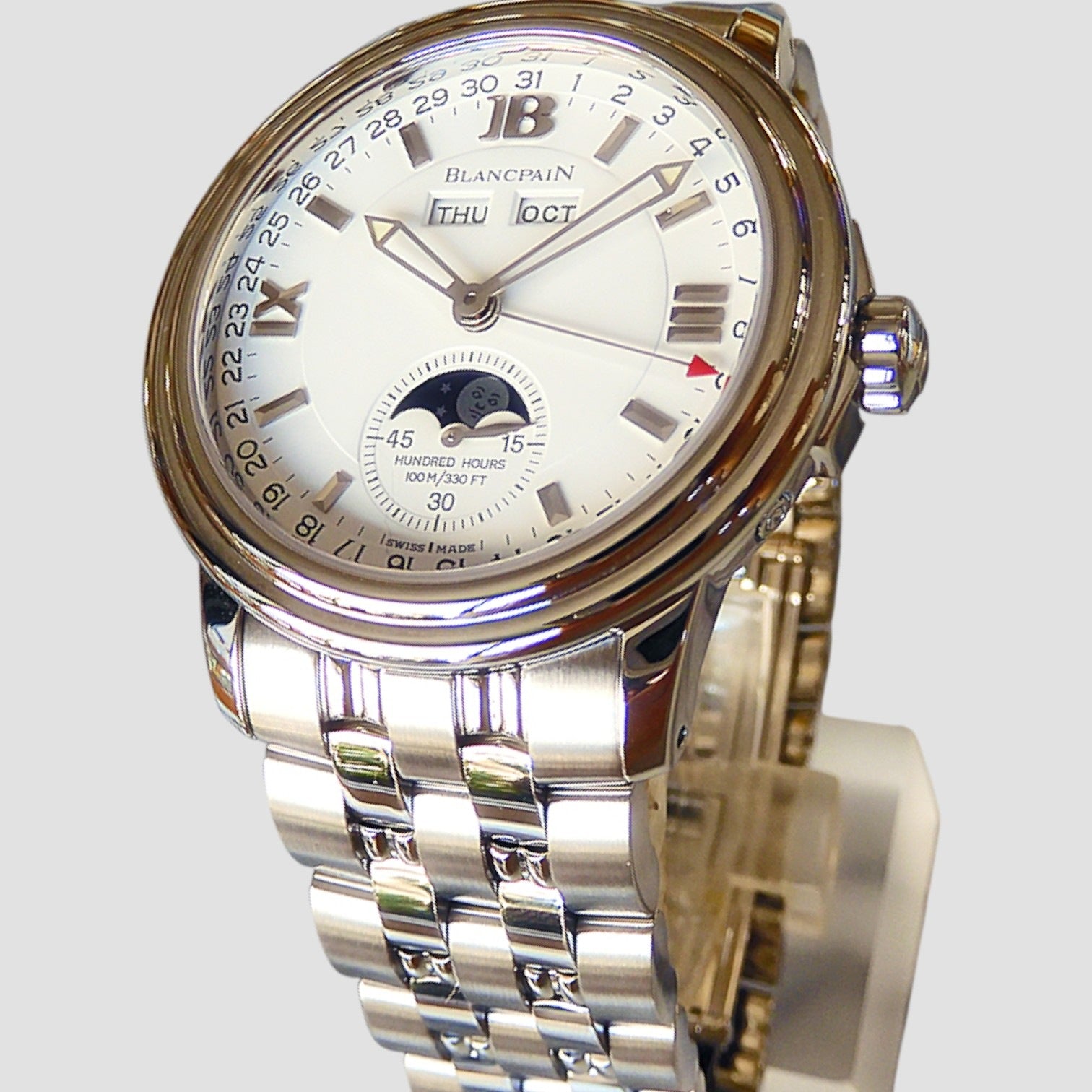 Complete Calendar White Dial SS / SS
