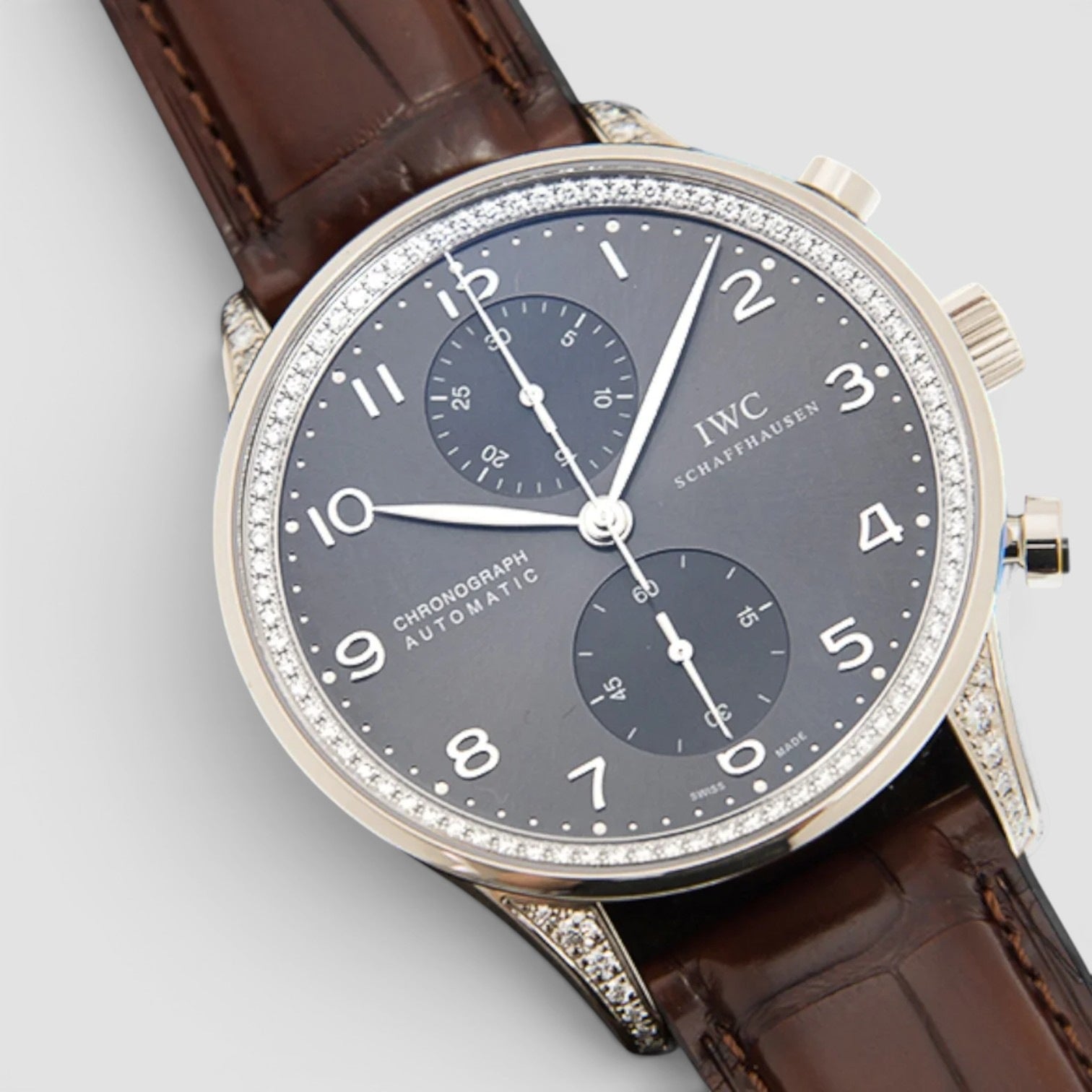 Portugieser Chronograph Diamond 41mm White Gold
