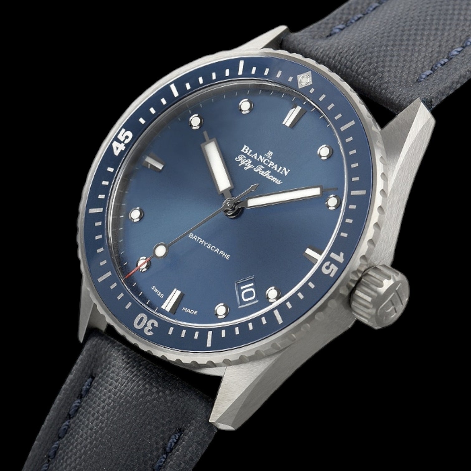 Fifty Fathoms Bathyscaphe Ceramic Blue