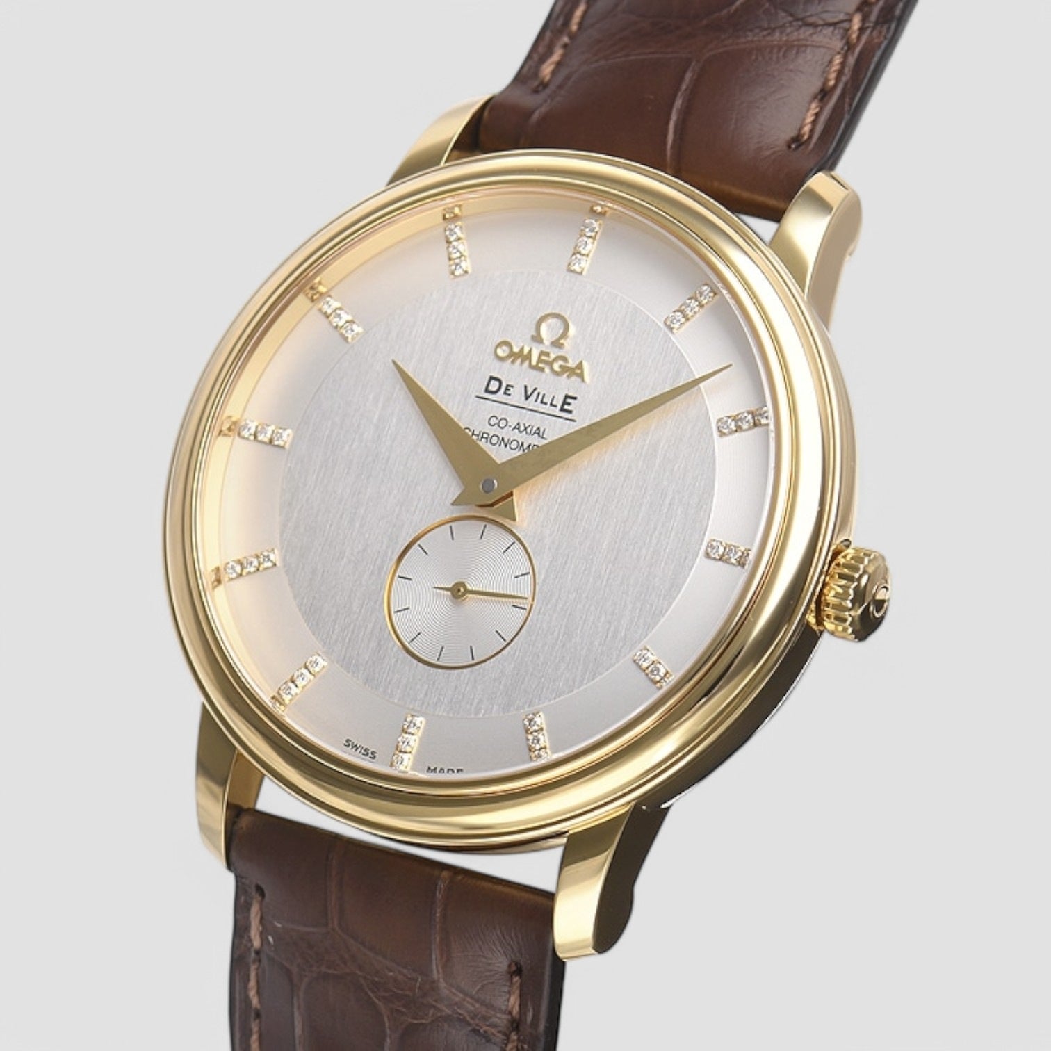 De Ville Prestige Automatic Diamond Yellow Gold Unisex Watch