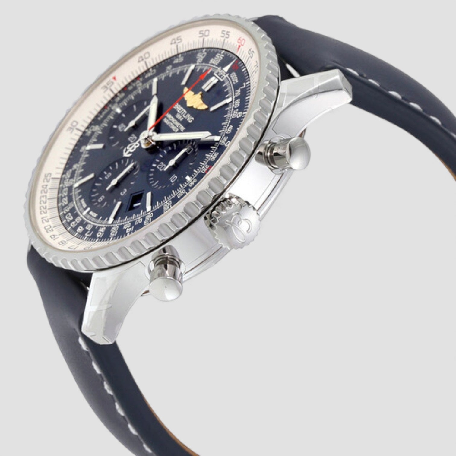 Navitimer 01 Chronograph Automatic Blue Dial Men's Watch
