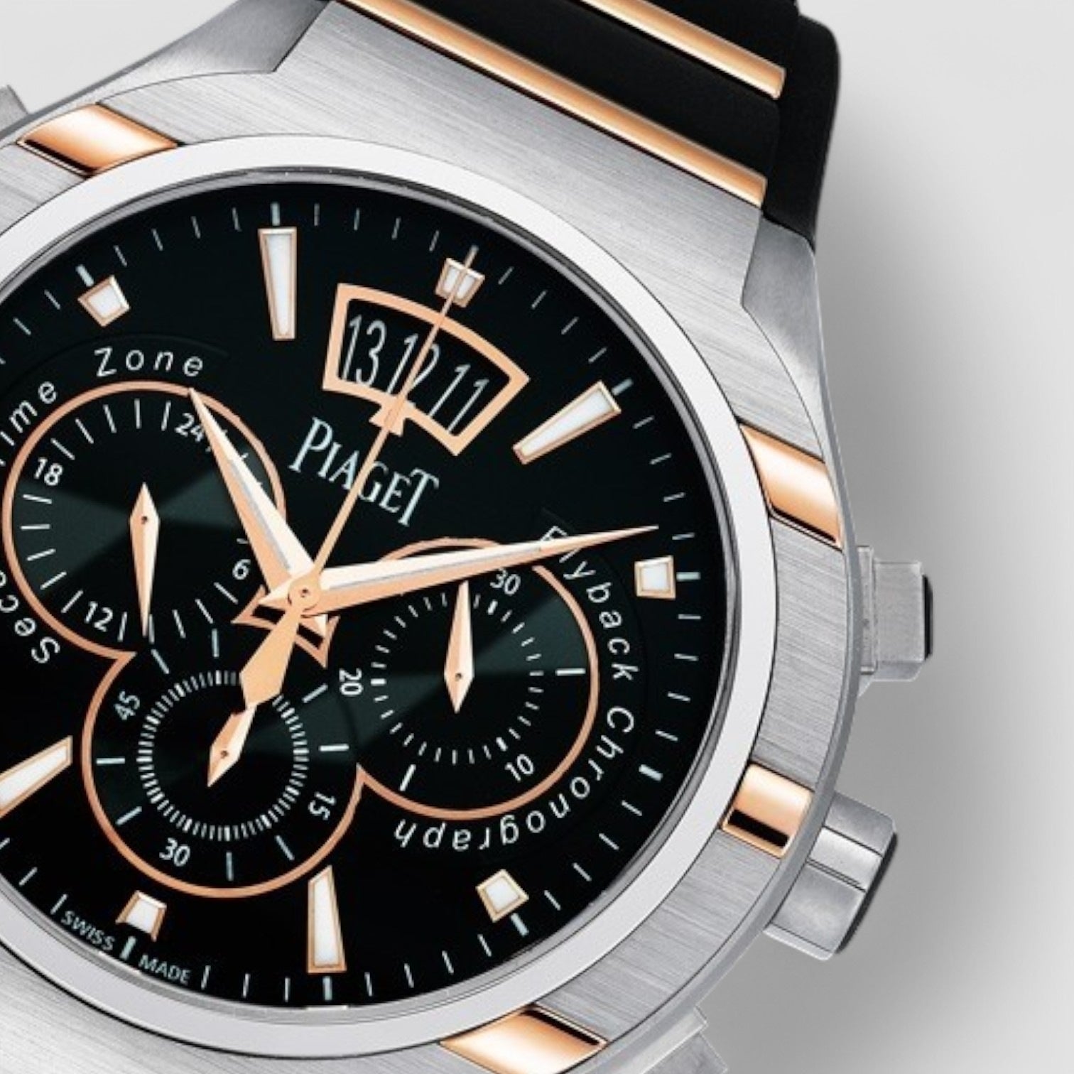 Polo FortyFive Chronographe Titanium and Pink Gold