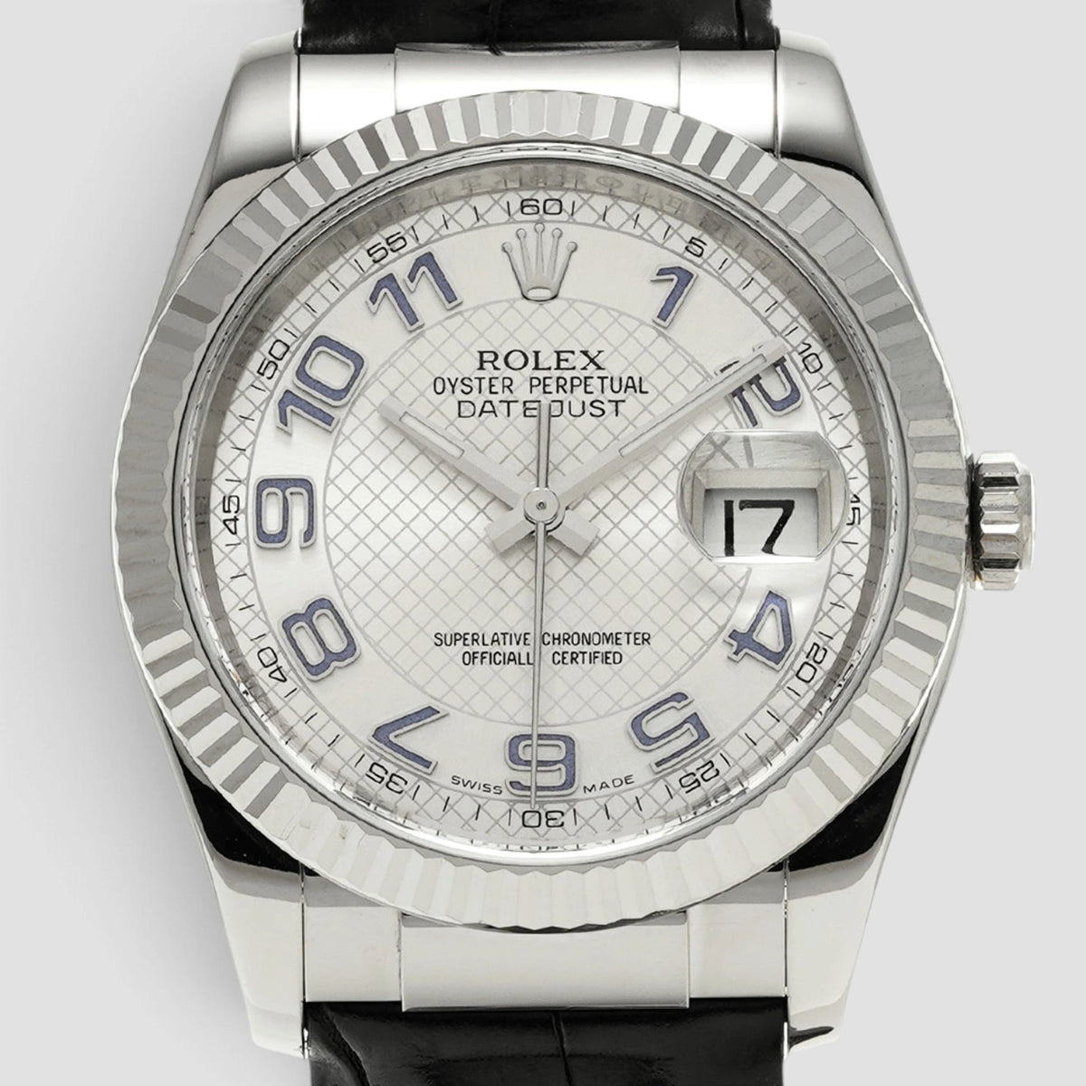 Datejust 36 Lavender Concentric Dial White Gold