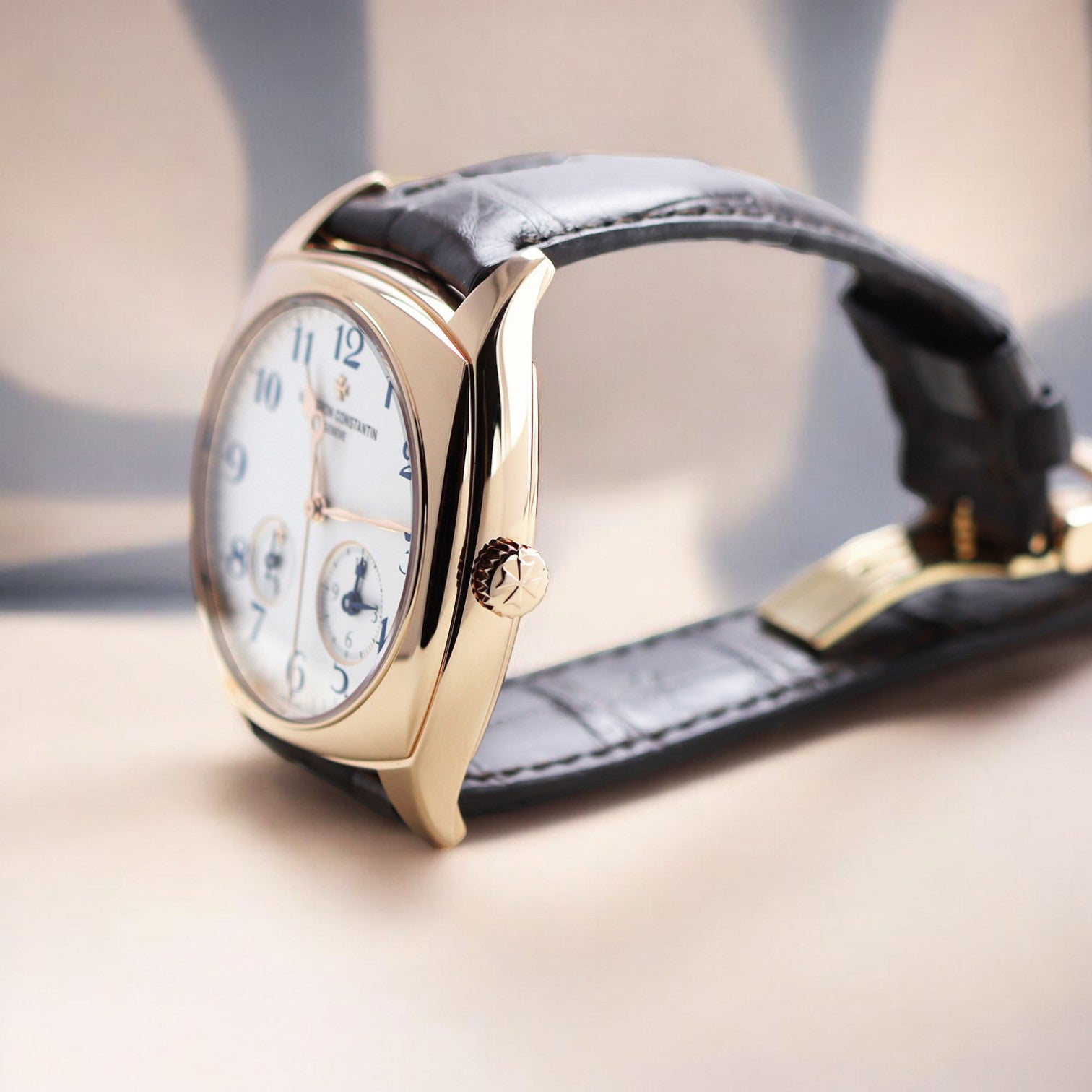 Harmony Dual Time 18K Rose Gold Anniversary