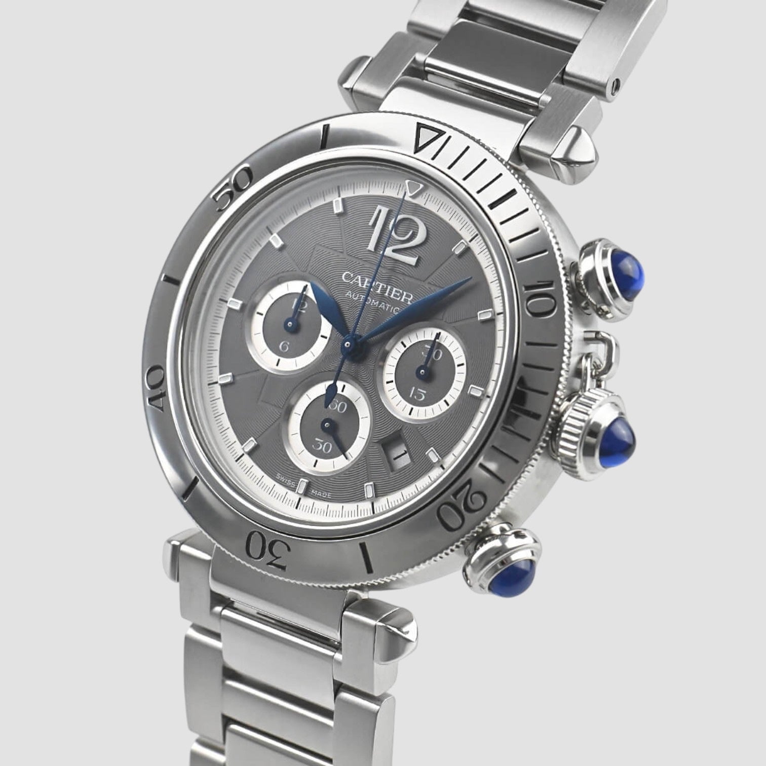 Pasha Chronograph Stainless
