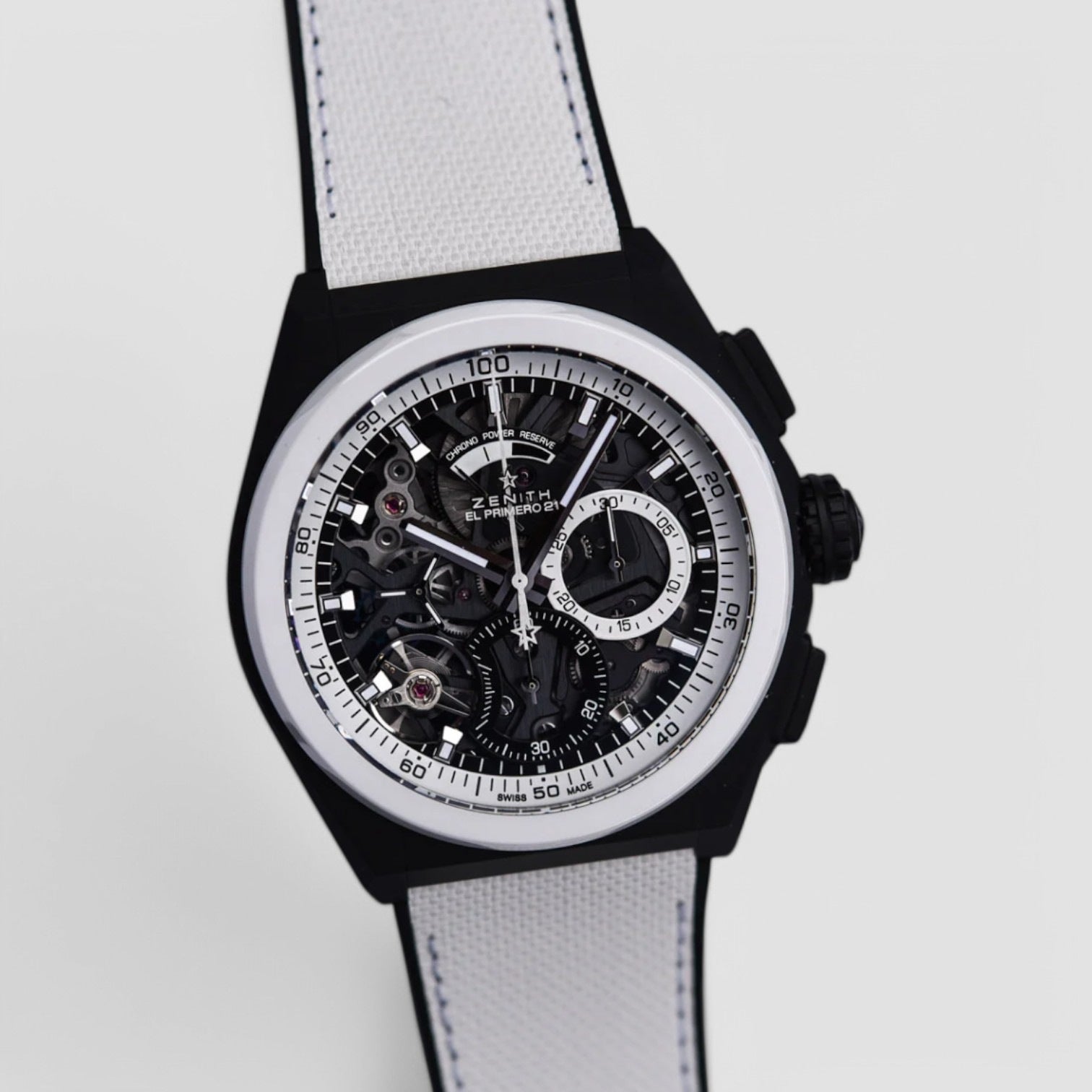 Defy 21 Chronograph Black & White