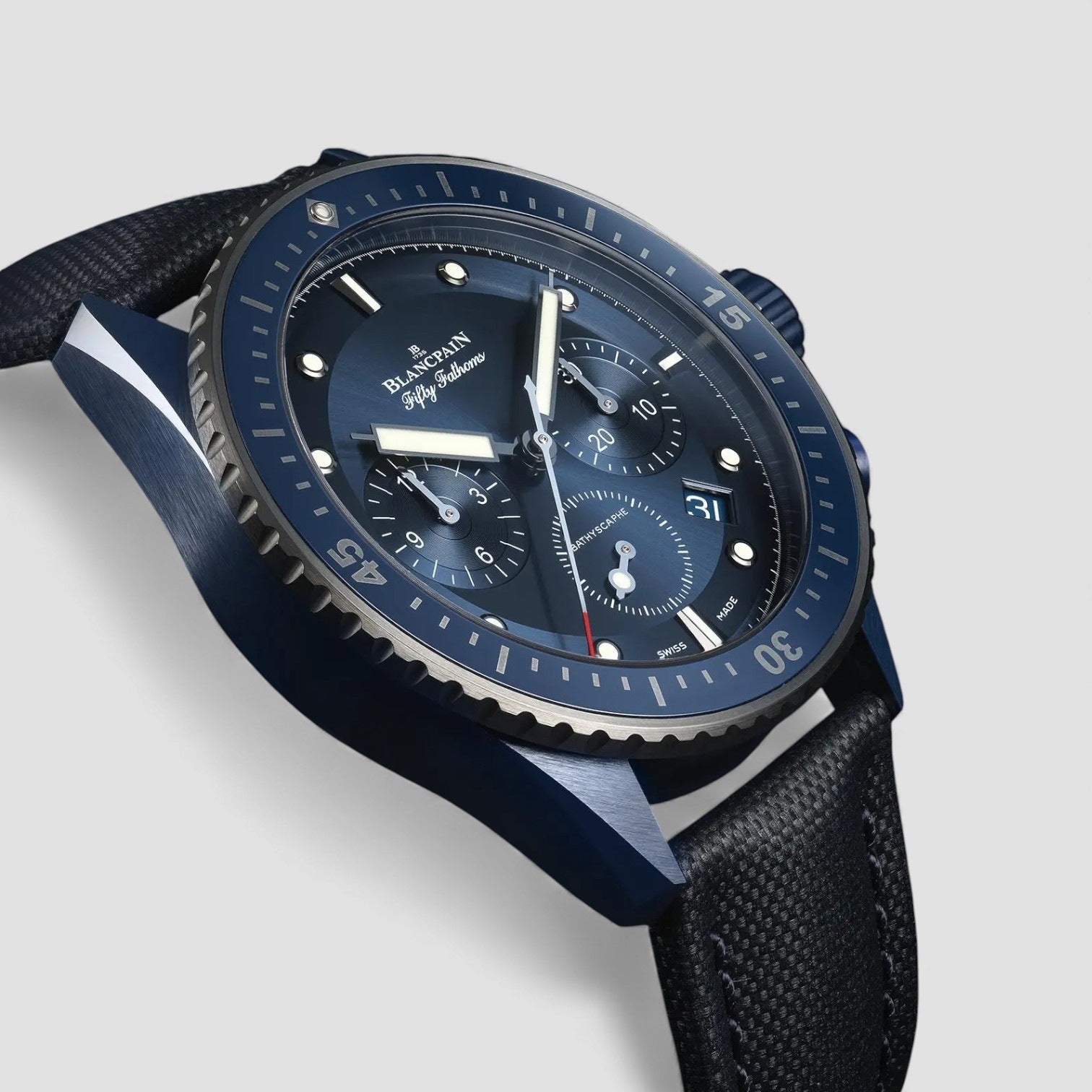 Fifty Fathoms Bathyscaphe Blue Dial