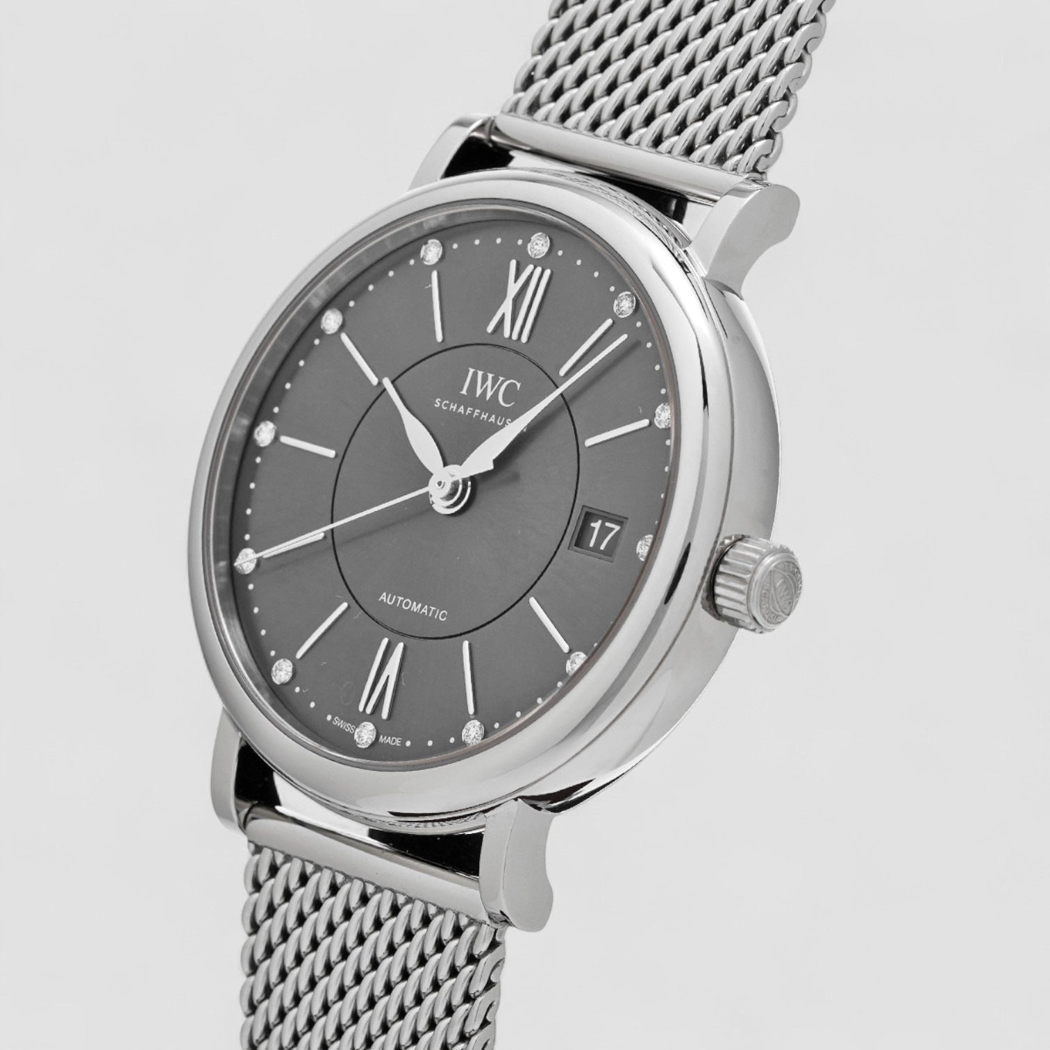 Portofino Automatic Gray Dial Men's Watch 37mm