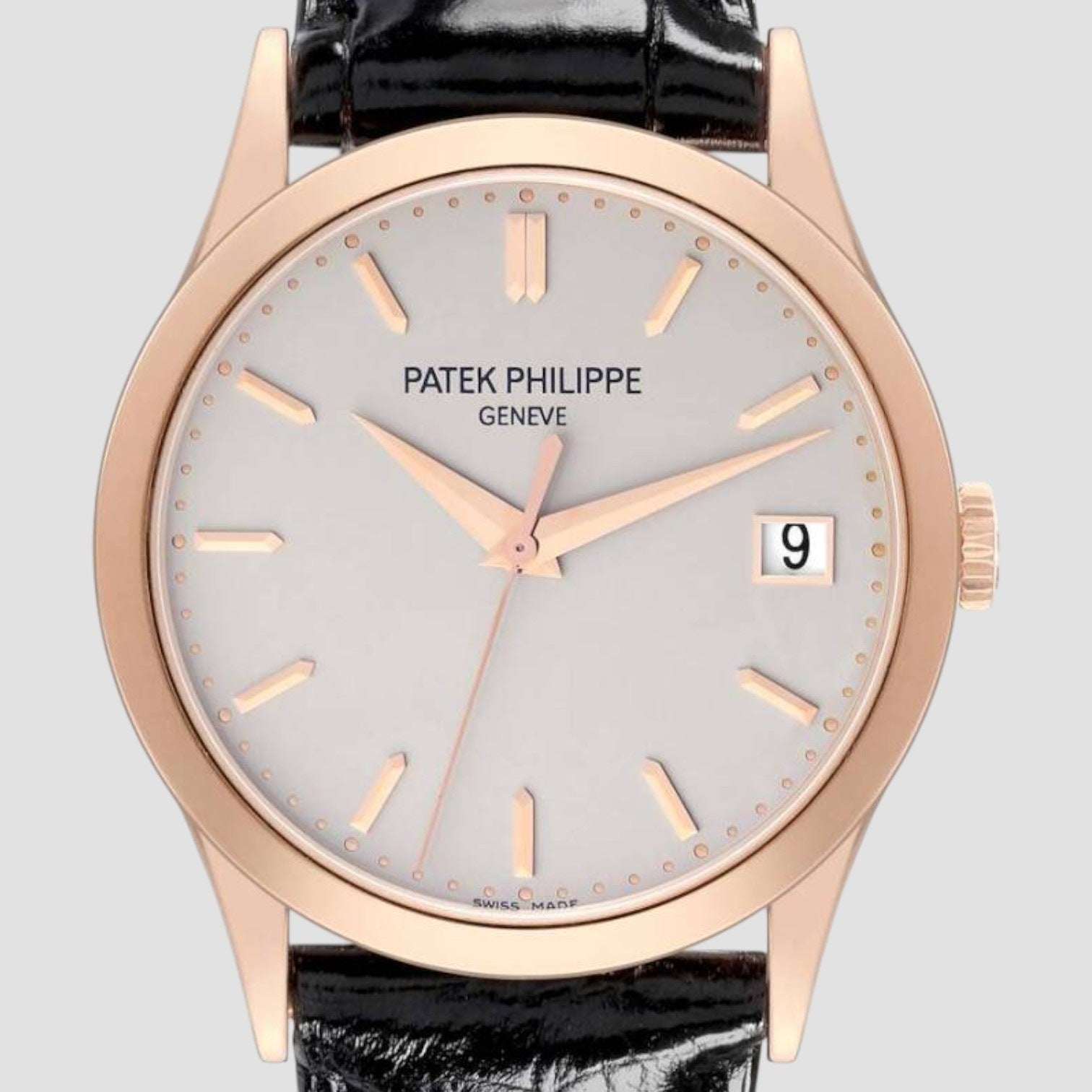 Calatrava 18K Rose Gold Mens Watch