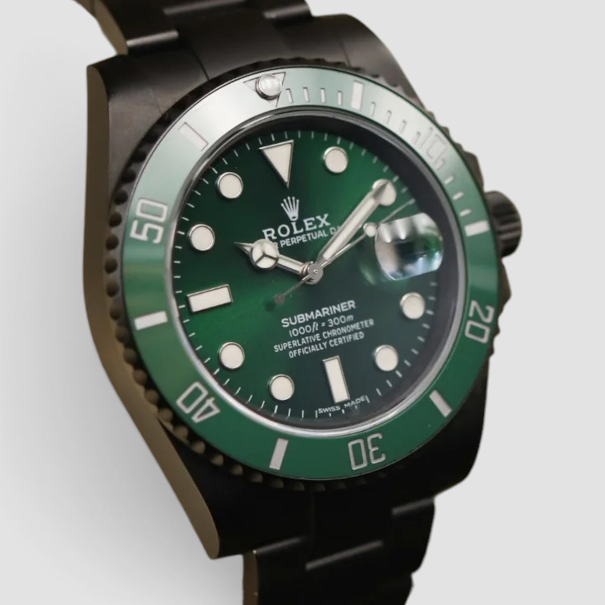 Submariner Date Hulk Black DLC-PVD