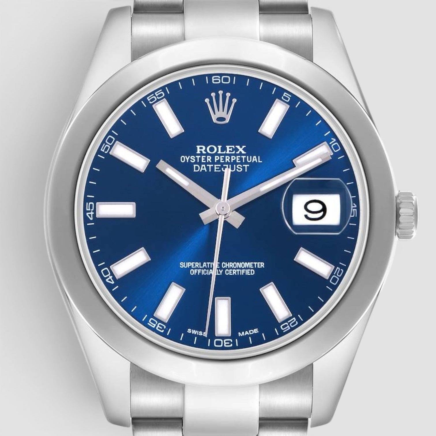 Datejust II - Blue index Dial