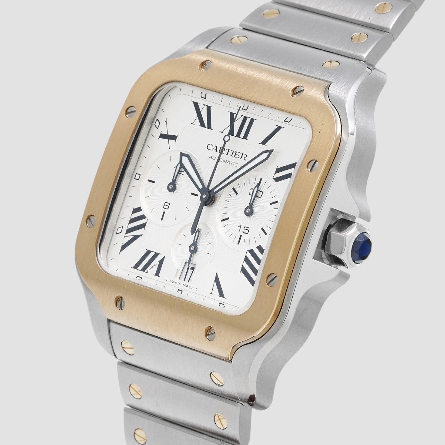 Santos De Cartier Chronograph Men's Watch