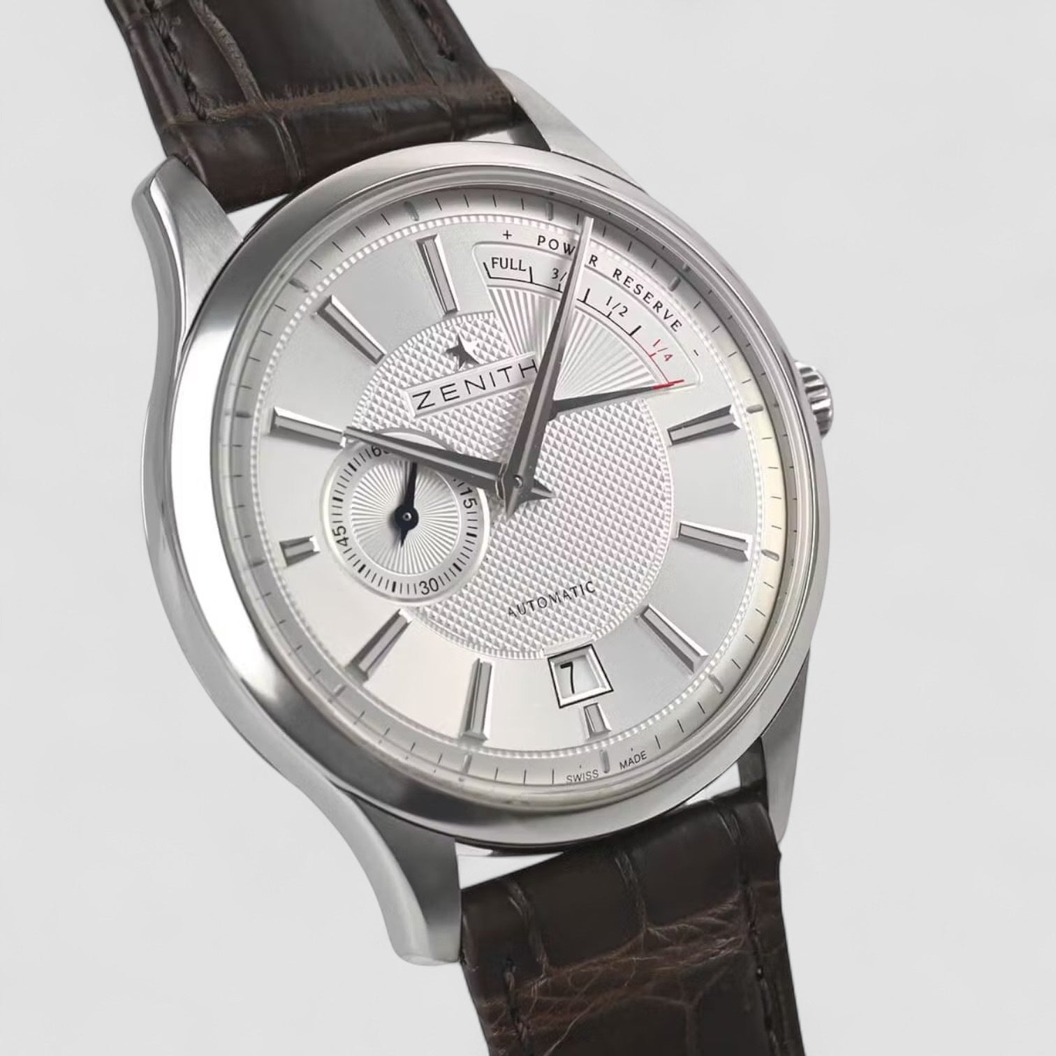 Captain Power Reserve SS Silver Dial