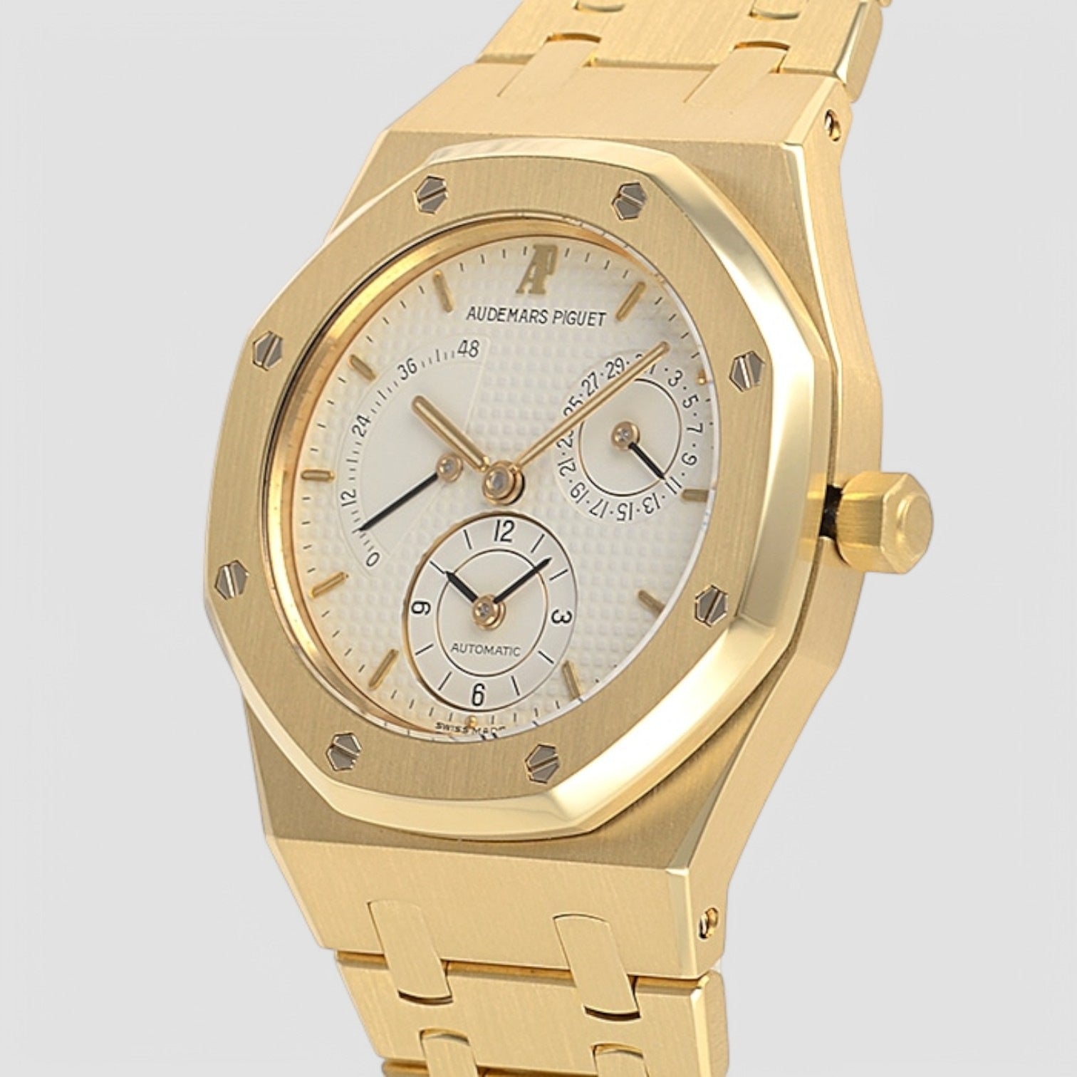 Royal Oak Dual Time 18K Yellow Gold Champagne Dial 36MM
