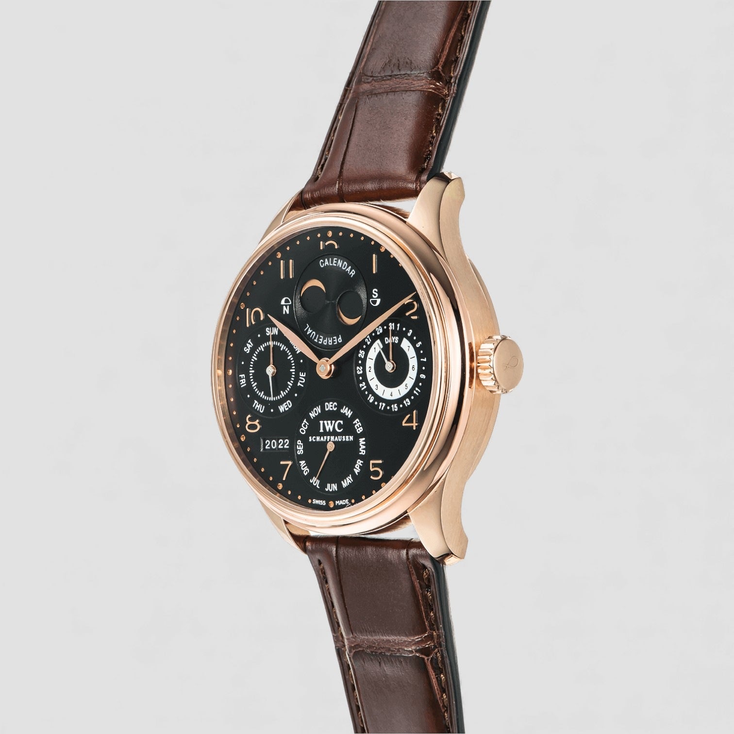 Portugieser Perpetual RG/Black