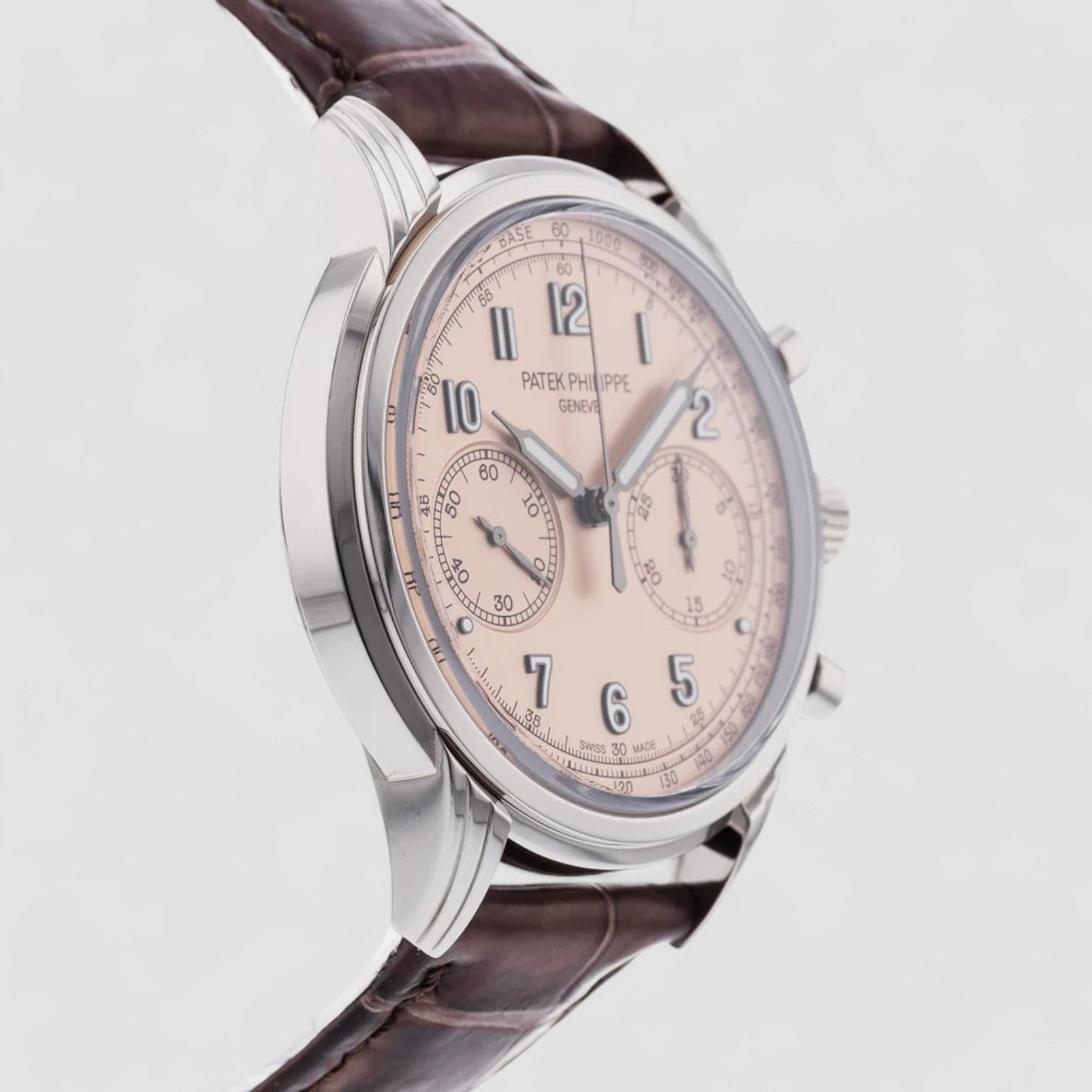 Chronograph 5172G Salmon 18K White Gold