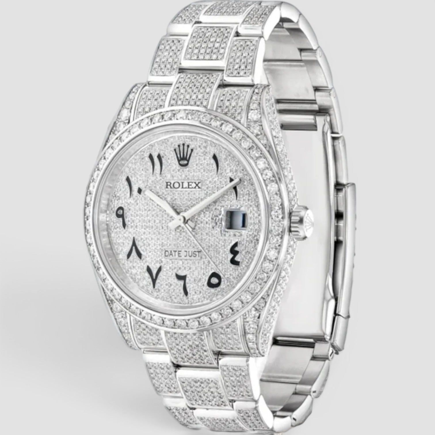 Datejust 41MM OYSTER - ARABIC FULL ICED