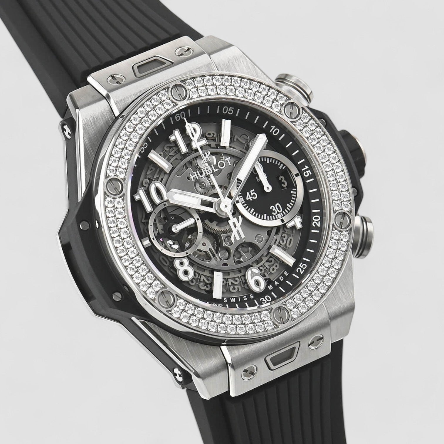 Big Bang Unico Titanium Diamonds 44mm