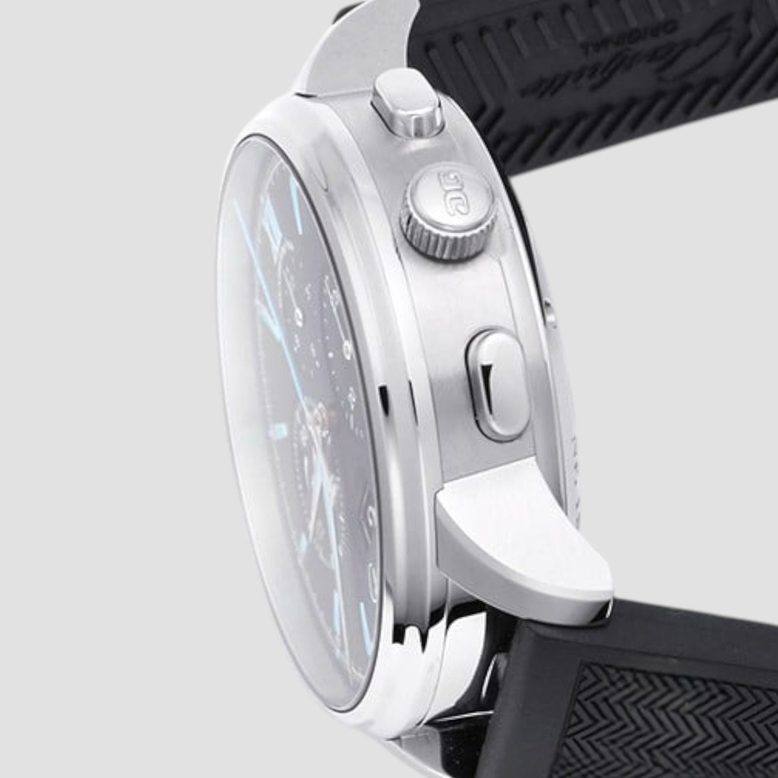 Senator Chronograph Panorama Date / Black Dial